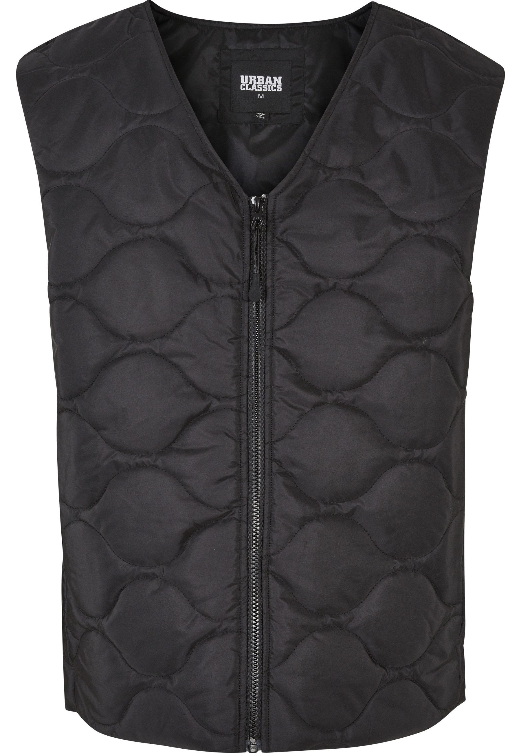 URBAN CLASSICS Jerseyweste Urban Classics Herren Zipped Gilet (1-tlg)