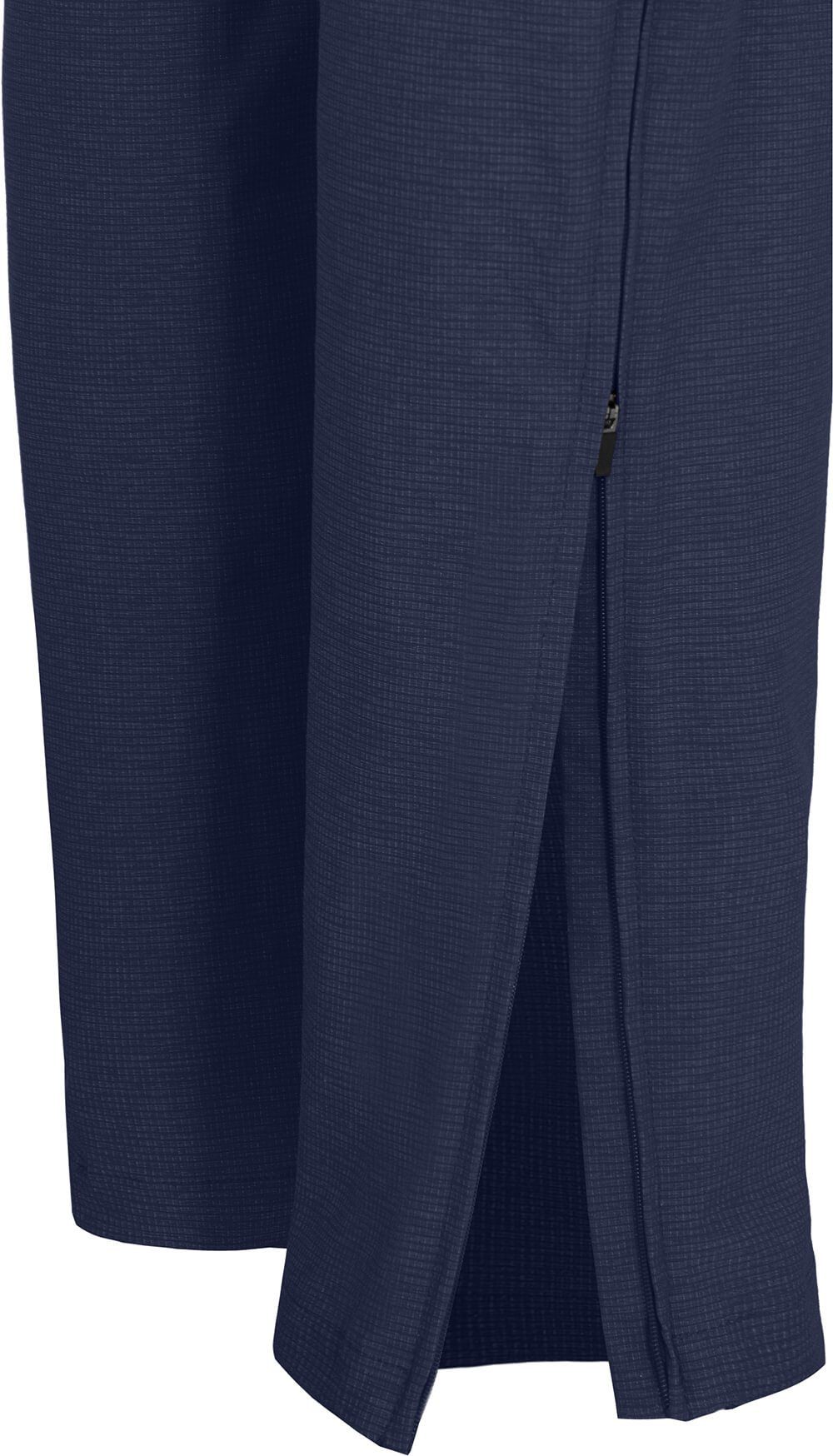 Bergson Outdoorhose PORI Doppel Zipp-Off mit T-ZIPP Damen Wanderhose, robust elastisch, Kurzgrößen, peacoat blau