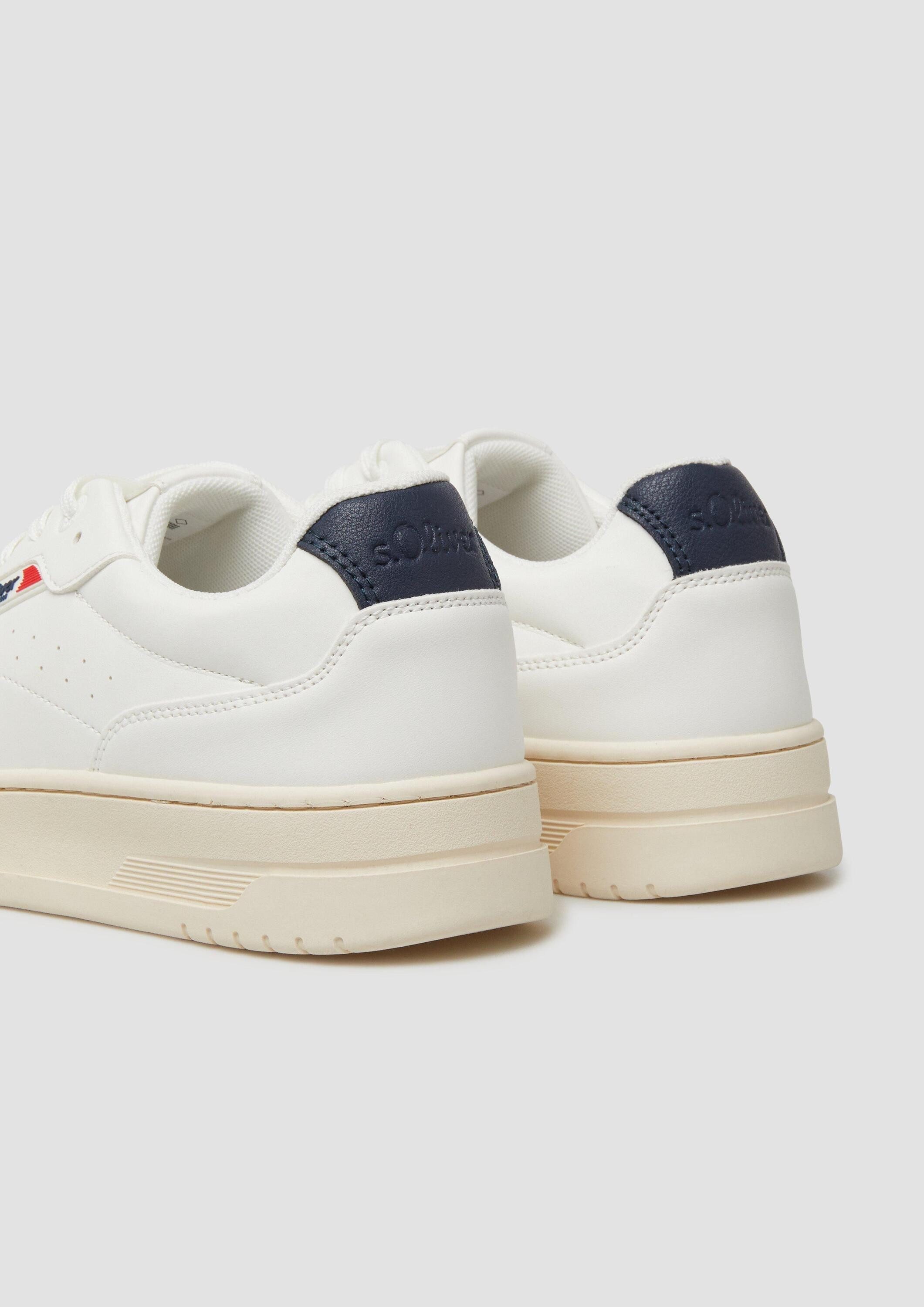 s.Oliver Sneakers Sneaker Sneaker in Leder-Optik