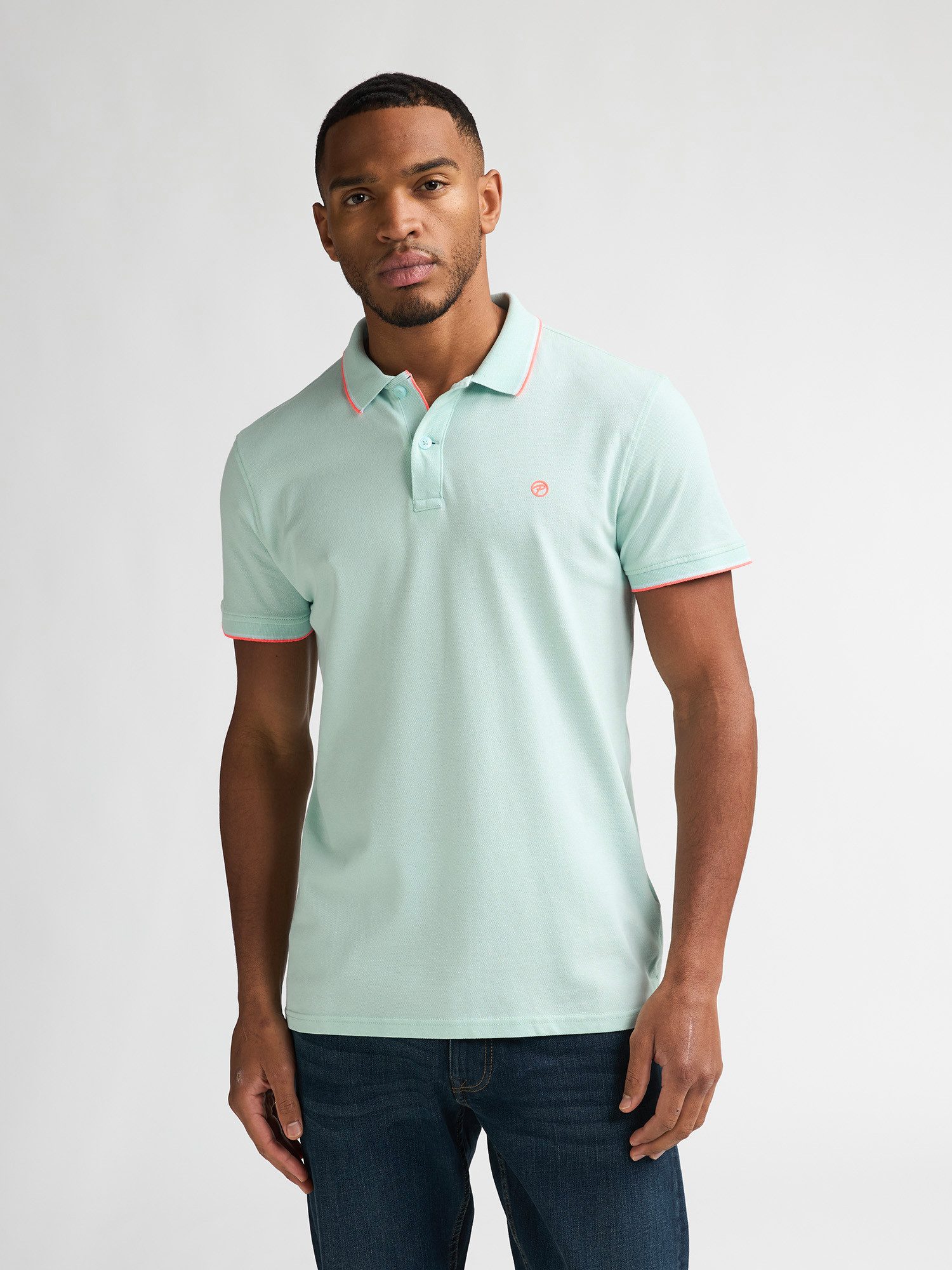 Petrol Industries Poloshirt Wave mit Logo
