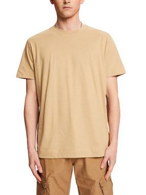 Esprit Collection T-Shirt T-Shirt aus Baumwolle-Leinen-Mix (1-tlg)