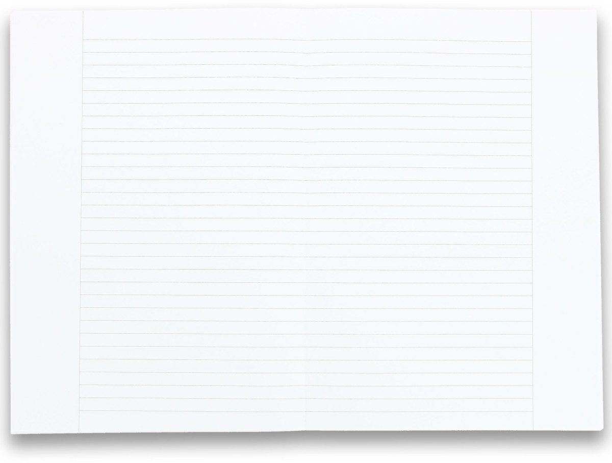 LANDRE Notizblock Kanzleipapier Office A3/A4 80 g/qm liniert mit weißem Rand (8 Stück)