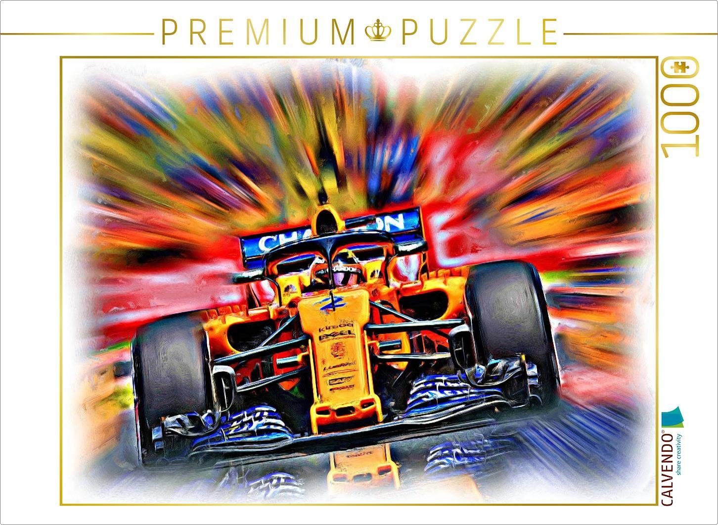 CALVENDO Puzzle CALVENDO Puzzle Der Belgier Stoffel Vandoorne gab sein Debüt in der Formel 1 im Jahr 2016. 1000 Teile Lege-Größe 64 x 48 cm Foto-Puzzle Bild von DeVerviers, 1000 Puzzleteile