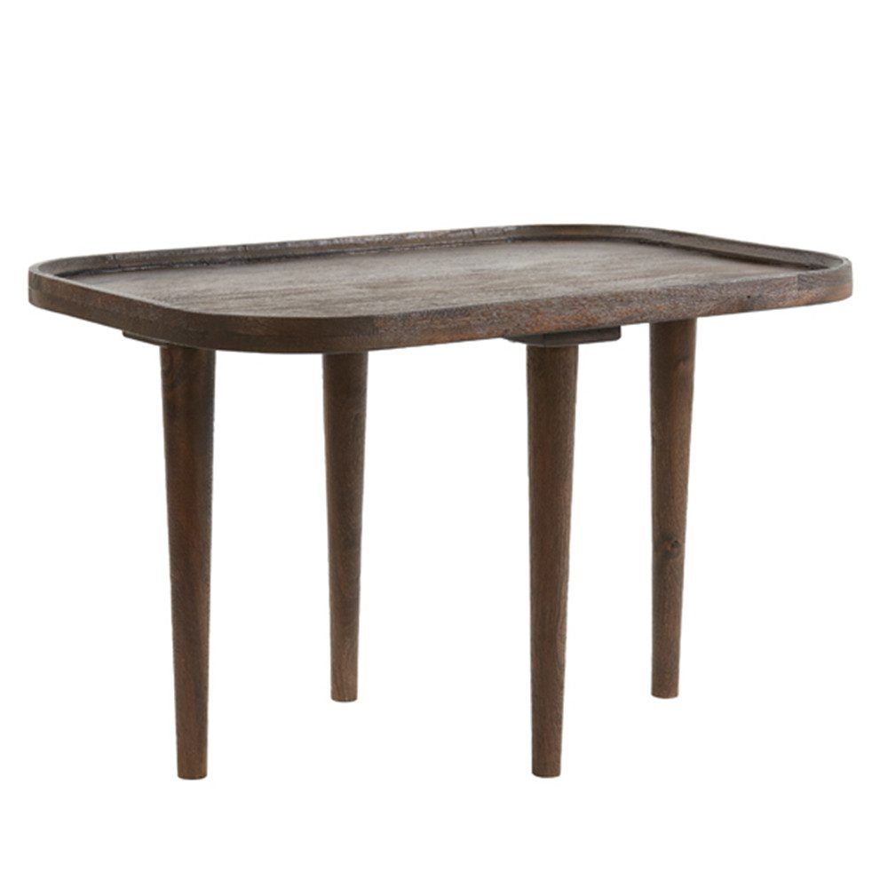 Light & Living Beistelltisch Beistelltisch MAZABE von Light & Living 65x45x38 cm Holz Matt Rotbraun