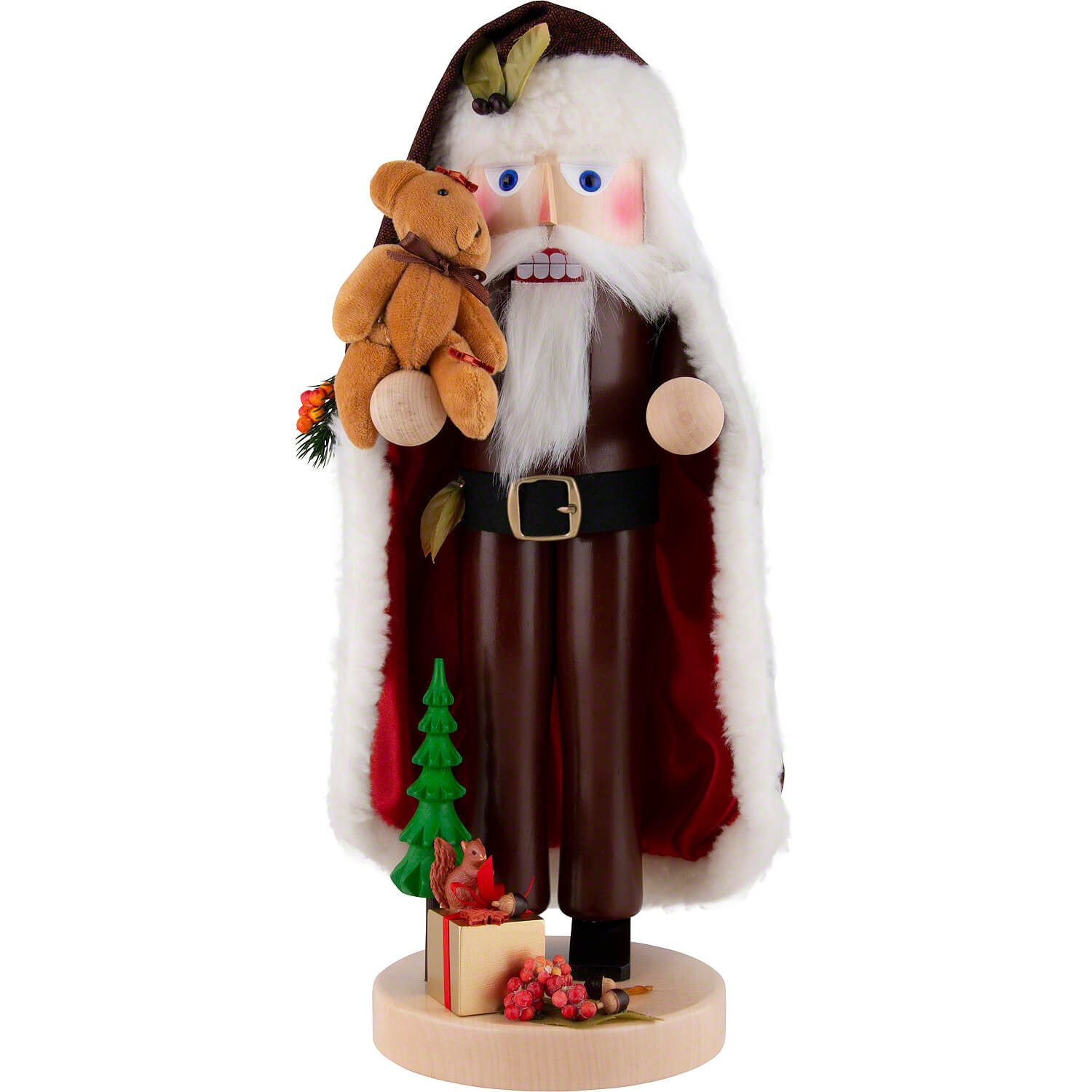 Steinbach Volkskunst GmbH Nussknacker Herbstlicher Weihnachtsmann (43cm) Nussknacker von Steinbach Volkskuns