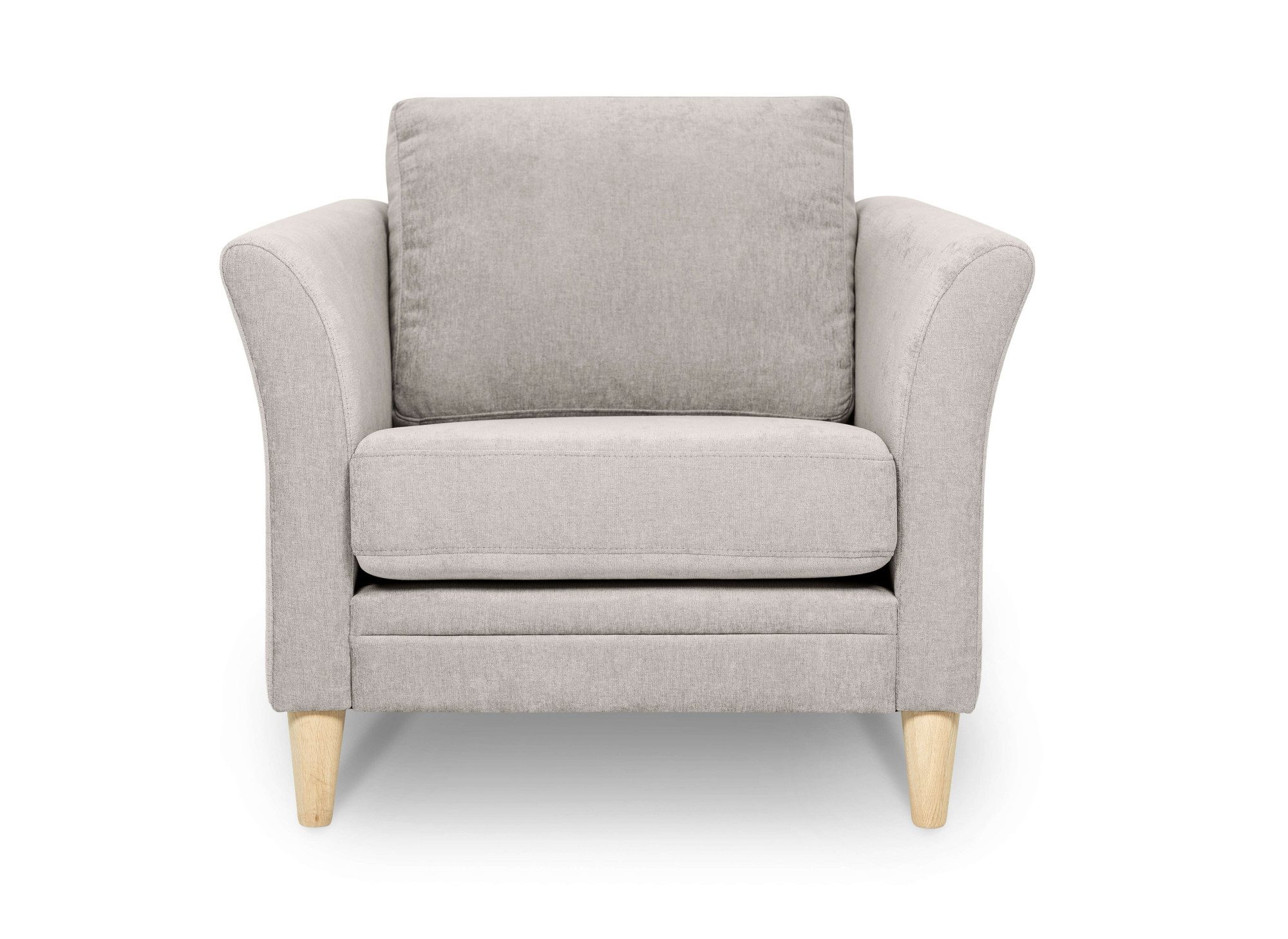 Home affaire Sessel Arellano, Breite 93 cm, klassisches Design, mit Massivholzfüßen, Webstoff fein, Chenille