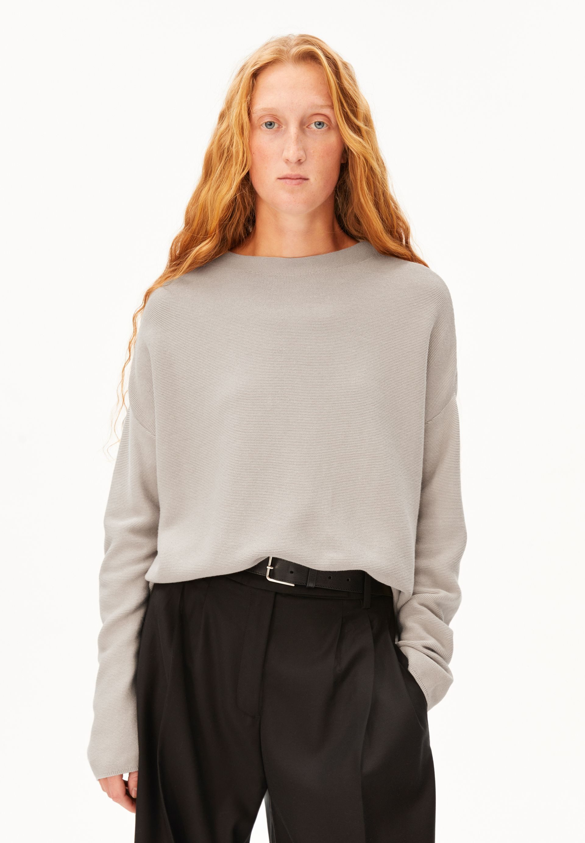 Armedangels Strickpullover MERINAA LINKS LINKS Loose Fit