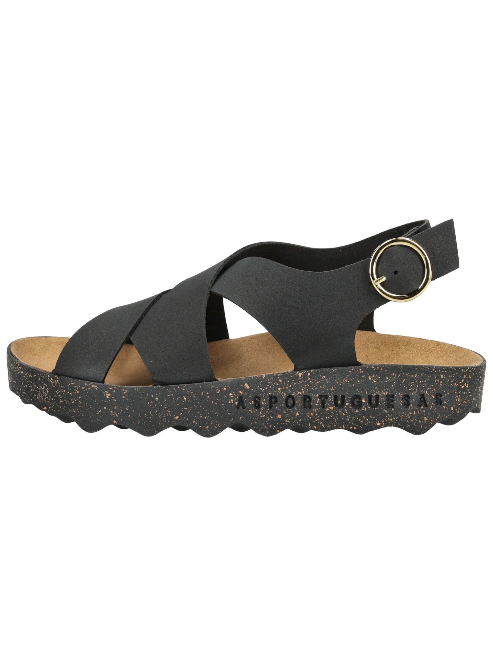 Asportuguesas Sandalen Lederimitat Riemchensandalette günstig online kaufen