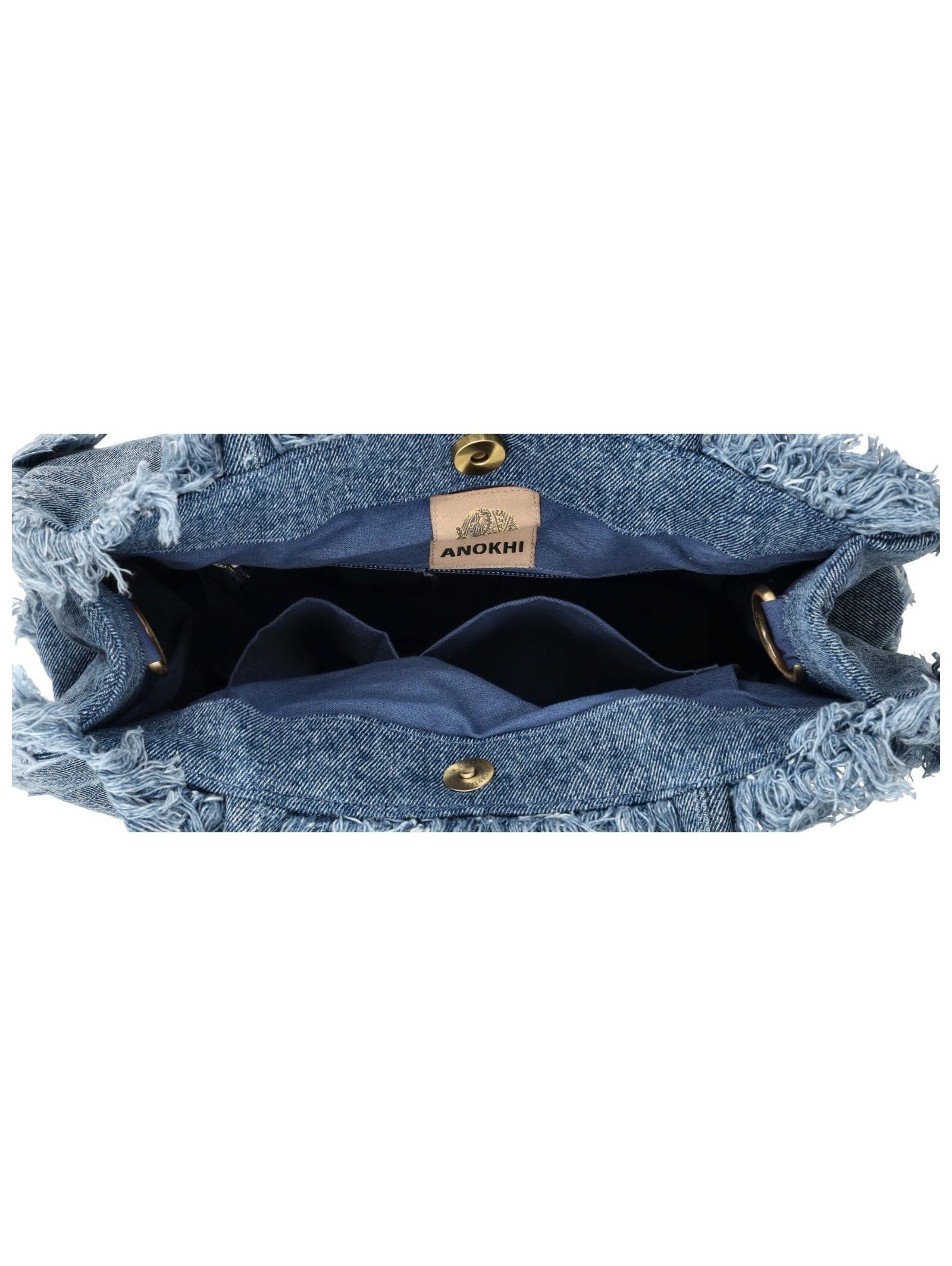 Anokhi Handtasche Taschen Baumwolle .