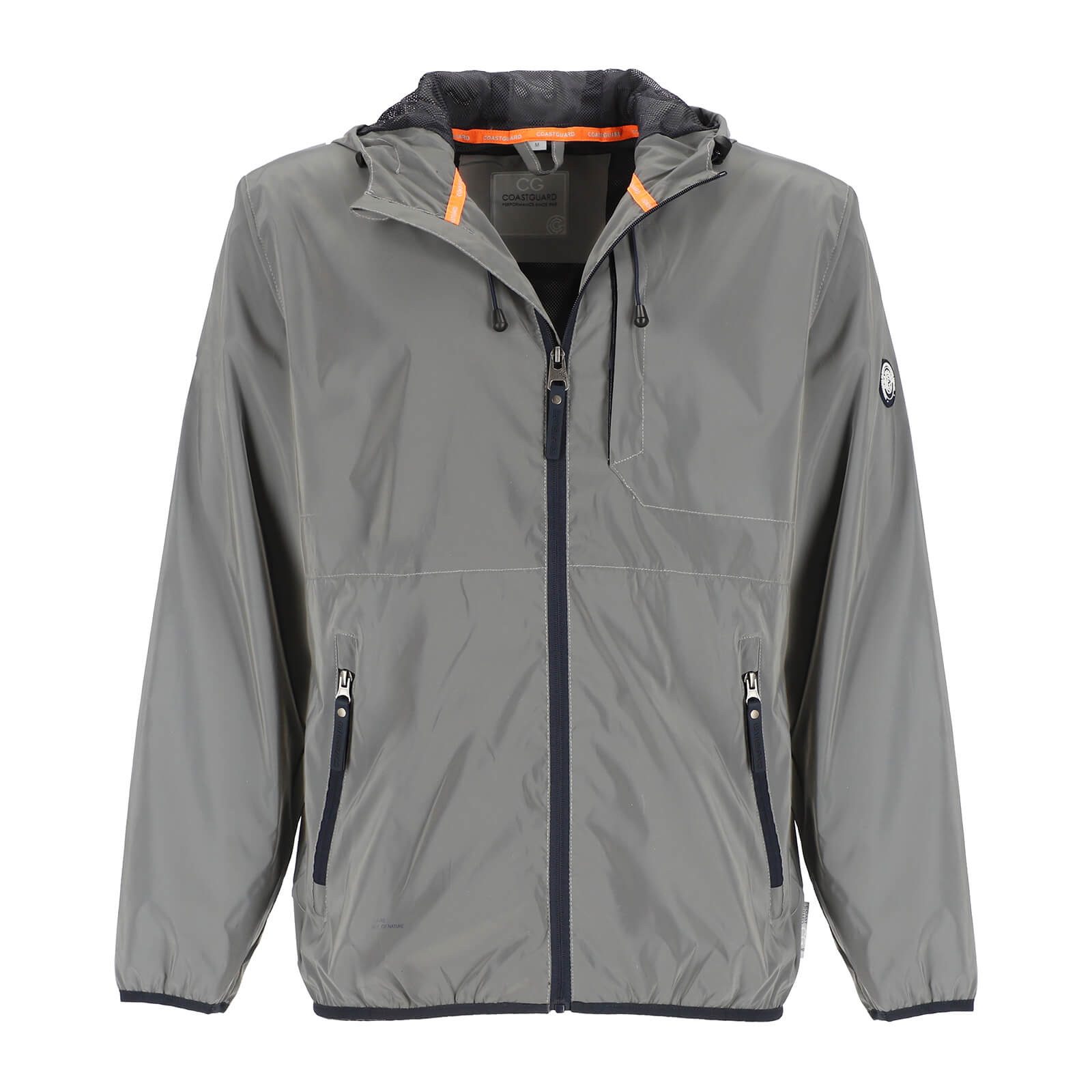 Coastguard Kurzjacke 62532 Herren Jacke Reflektierend mit Kapuze - Reflektierende Outdoor-Jacke