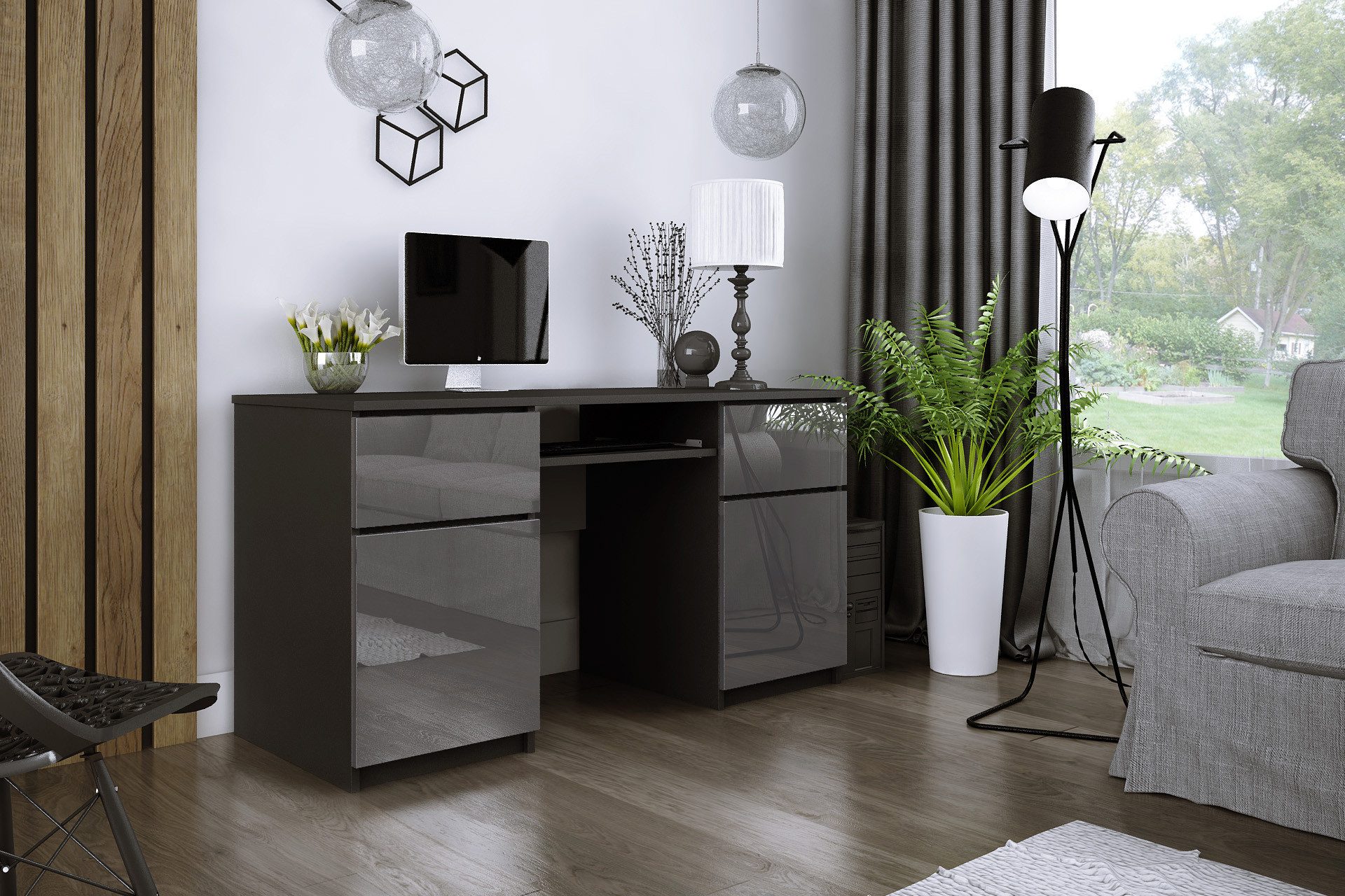 Faizee Möbel Schreibtisch ZOE 135 cm Schreibtisch günstig online kaufen