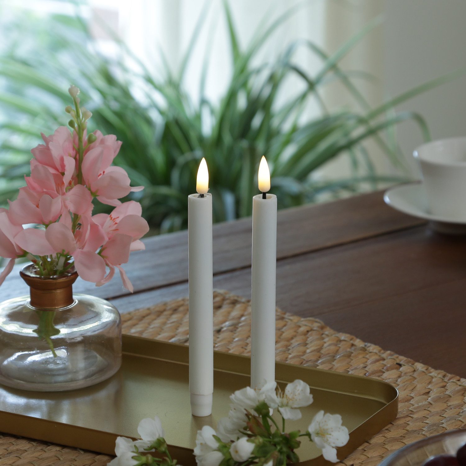 Deluxe Homeart LED-Kerze LED Mni Stabkerzen günstig online kaufen