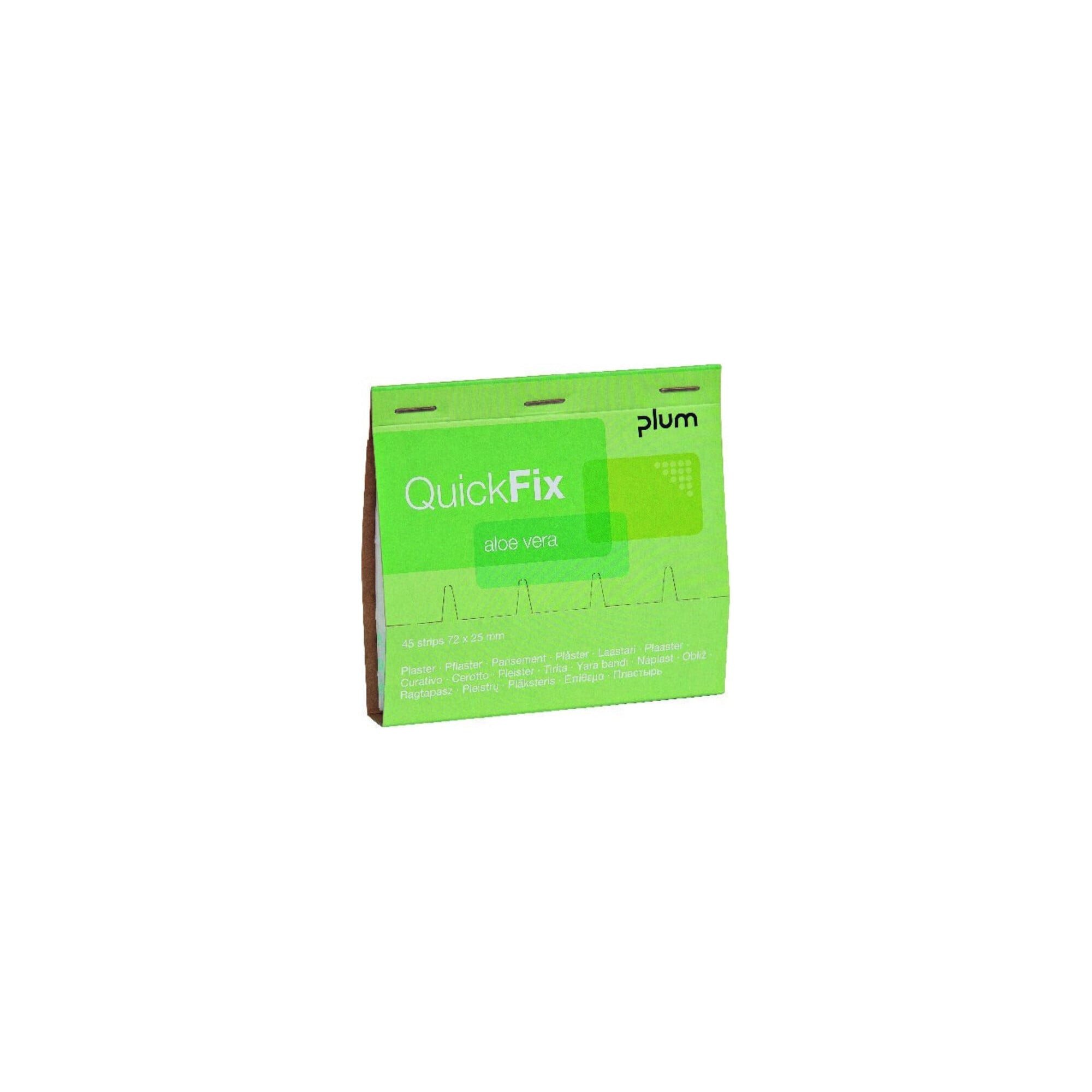 plum Nachfüllpack PLUM Nachfüllpackung QuickFix mit 45 Pfl, AloeVera