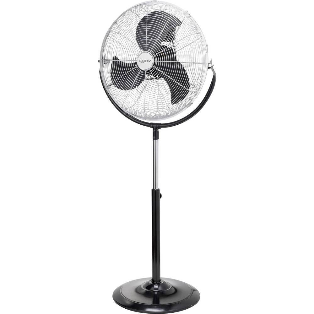 Sygonix Standventilator Standventilator 140W 130cm, Höhenverstellbar, günstig online kaufen