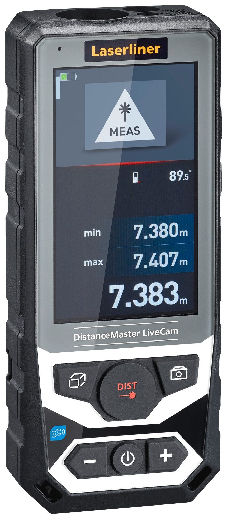 LASERLINER Entfernungsmesser Laserliner DistanceMaster LiveCam Laser-Entfernungsmesser 150 m, (DistanceMaster LiveCam)