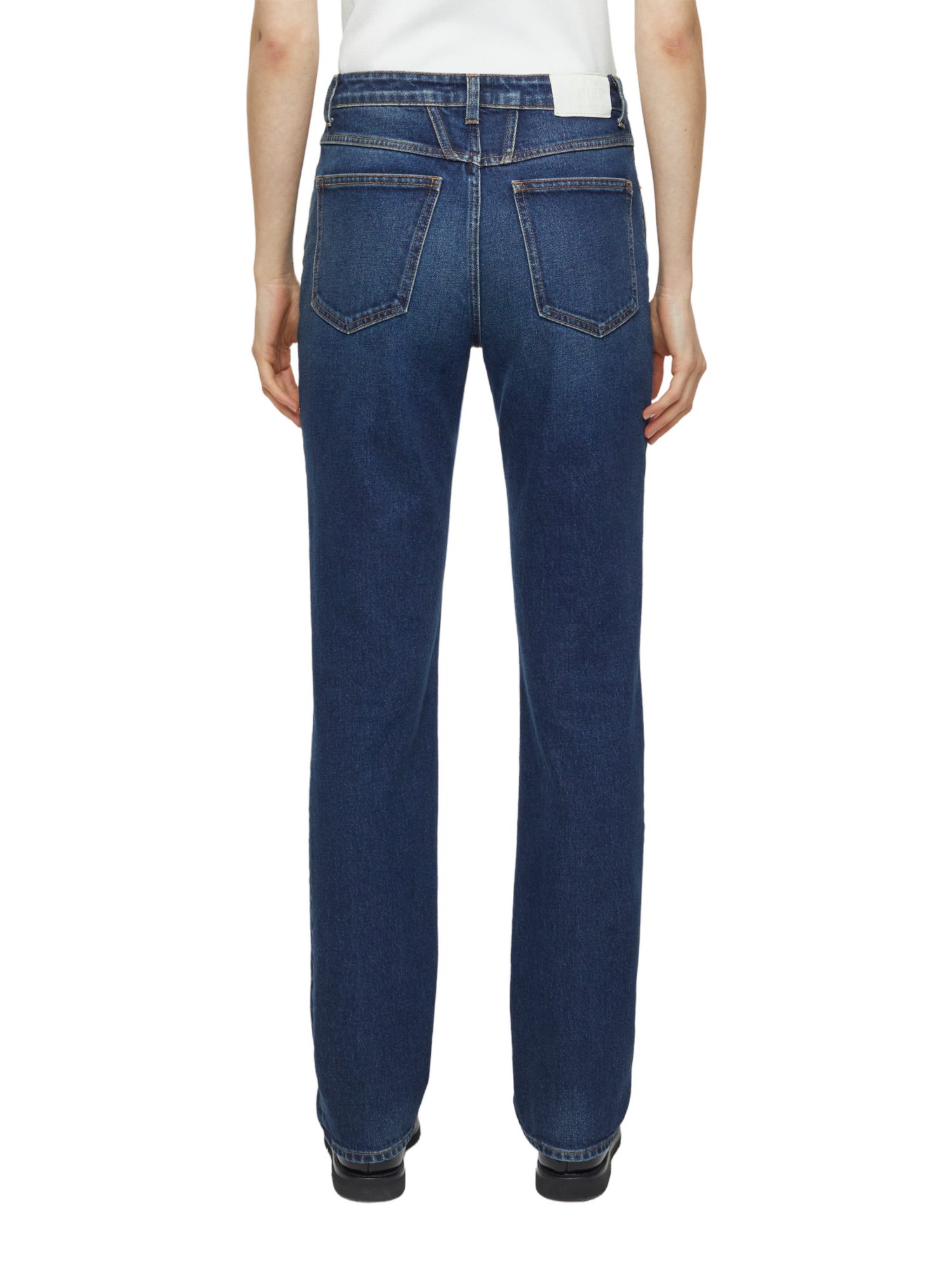 CLOSED Stoffhose blau,Casual,Baumwolle,Unifarben,Skinny,Mittel