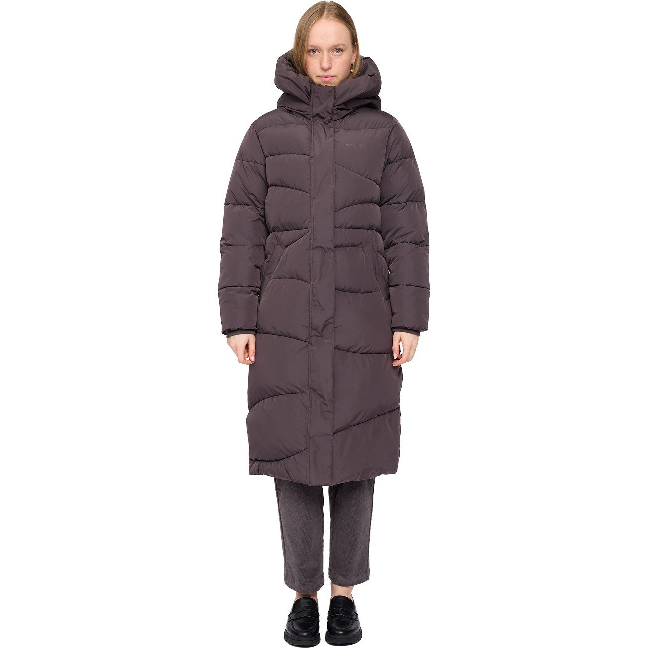 MAZINE Parka Waves Quilt Puffer Coat Waves Quilt Puffer Coat