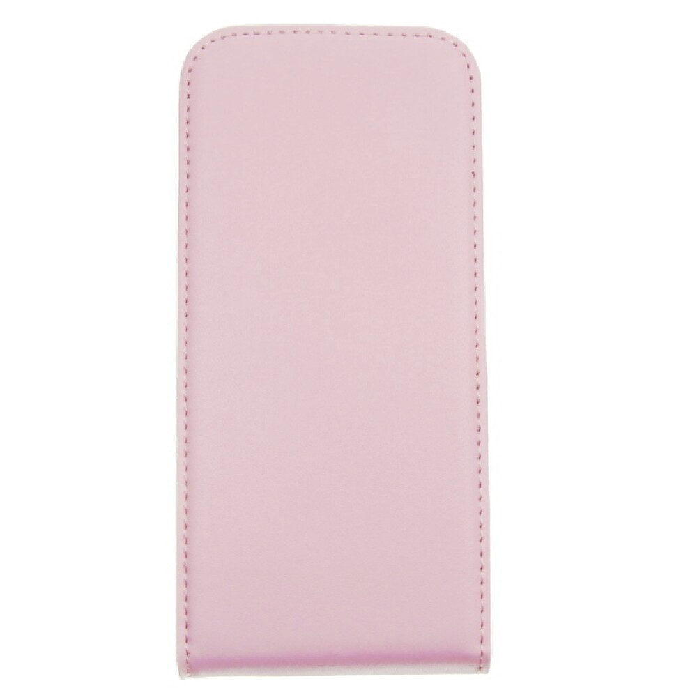 Handytasche Slim Leder Flip Handyhülle für HTC One M8 pink (Flip Cover)