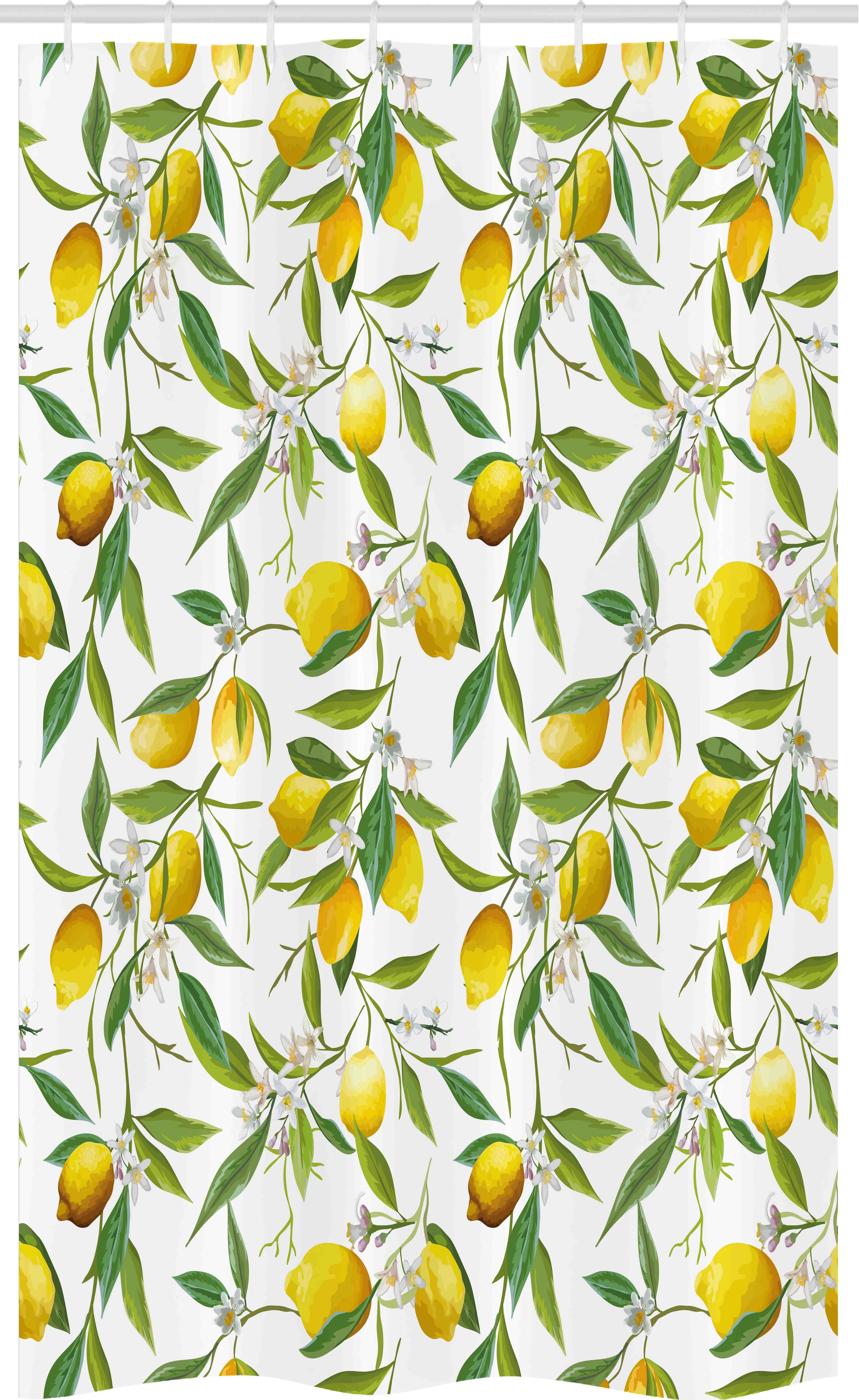 Abakuhaus Duschvorhang Badezimmer Deko Set aus Stoff mit Haken Breite 120 c günstig online kaufen