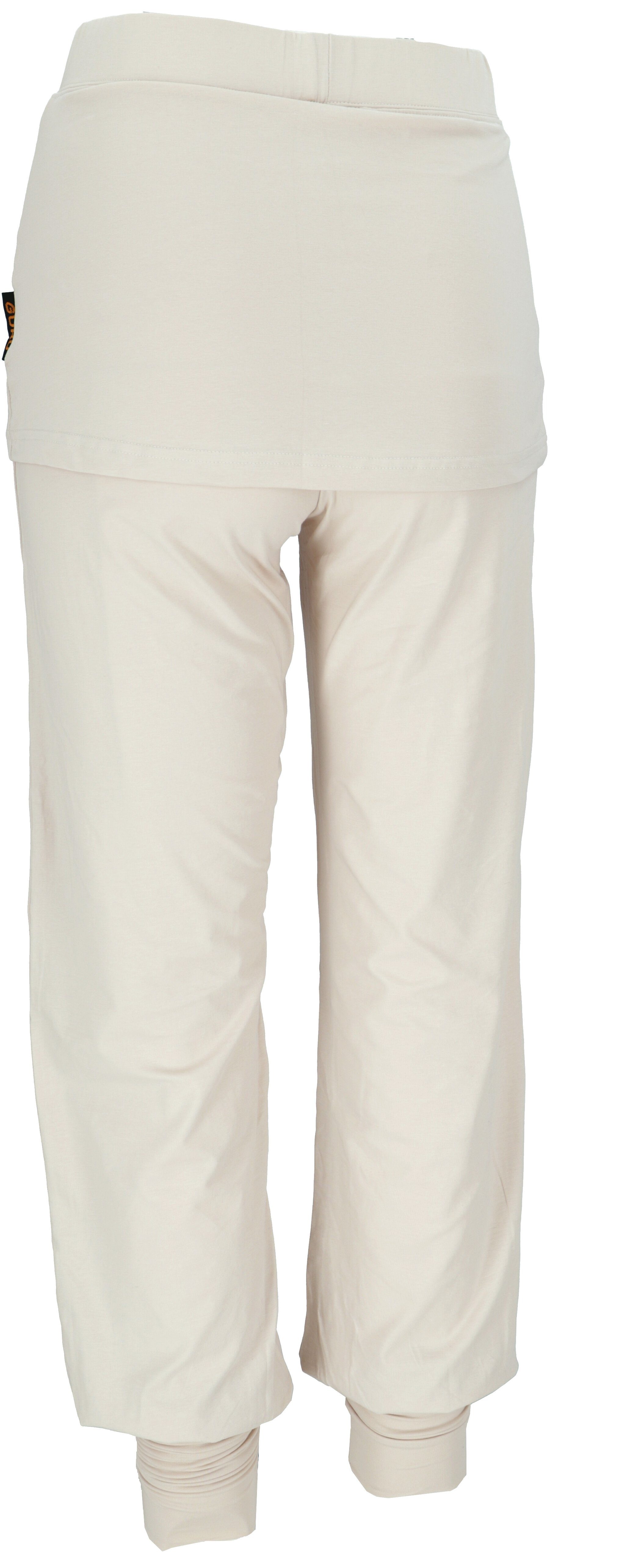 Guru-Shop Relaxhose Yoga-Hose mit Minirock in günstig online kaufen