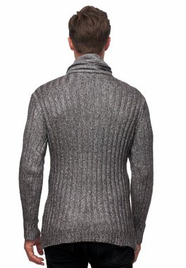 Rusty Neal Strickpullover mit ausgefallenem Strickmuster