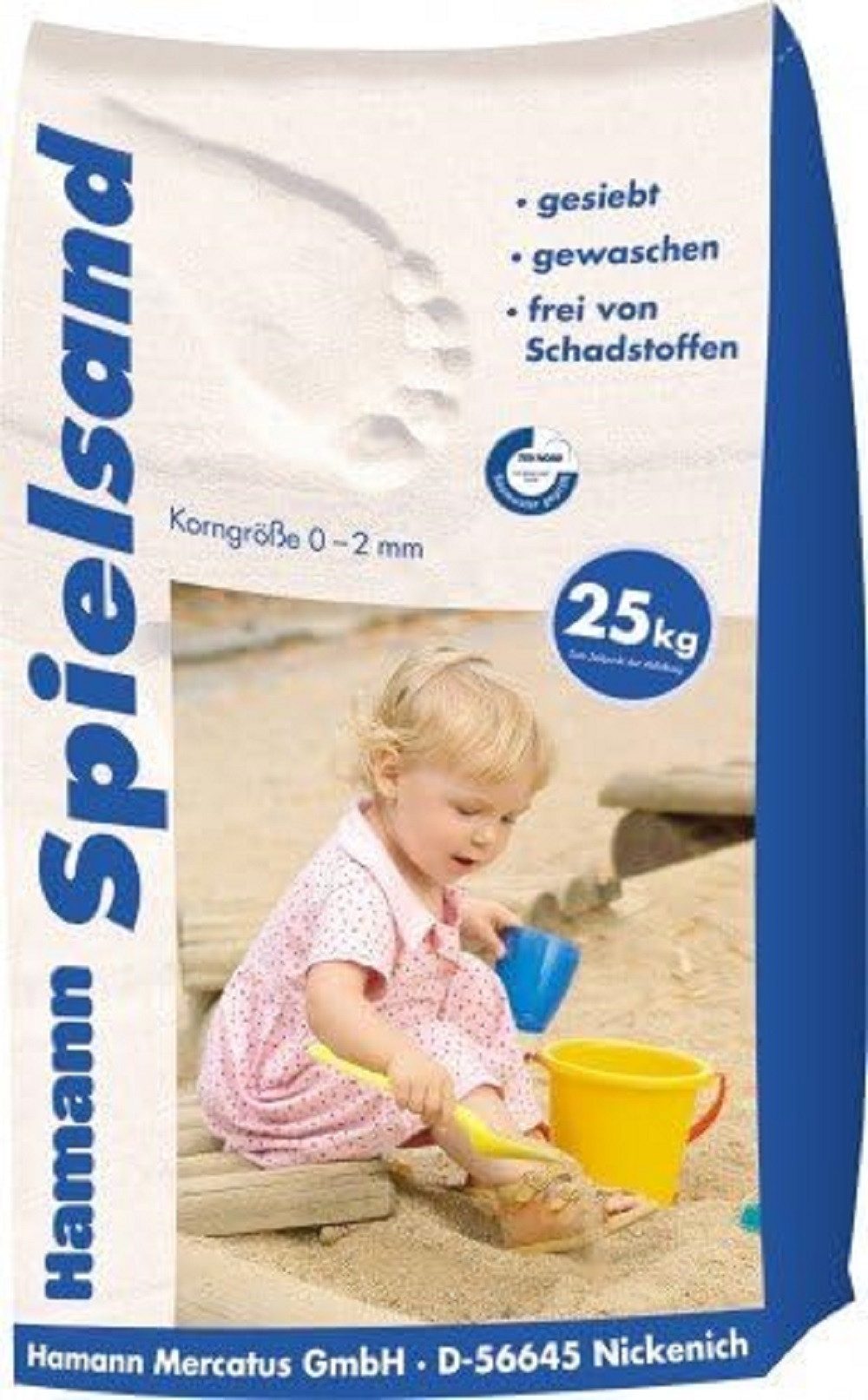 Hamann Mercatus GmbH Spielsand Hamann Mercatus Spielsand Classic 25 kg