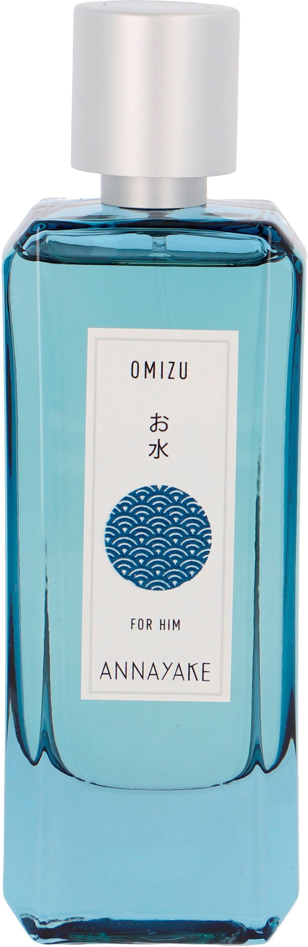 ANNAYAKE Eau de Toilette Annayake Omizu for Him, mit frischer, holziger und kraftvoller Note