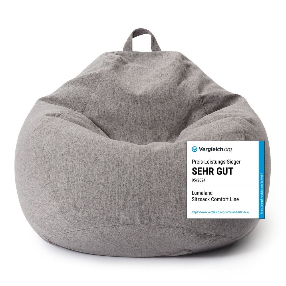 Sitzsack Comfort Line XXL 100x120x50cm 315L Volumen