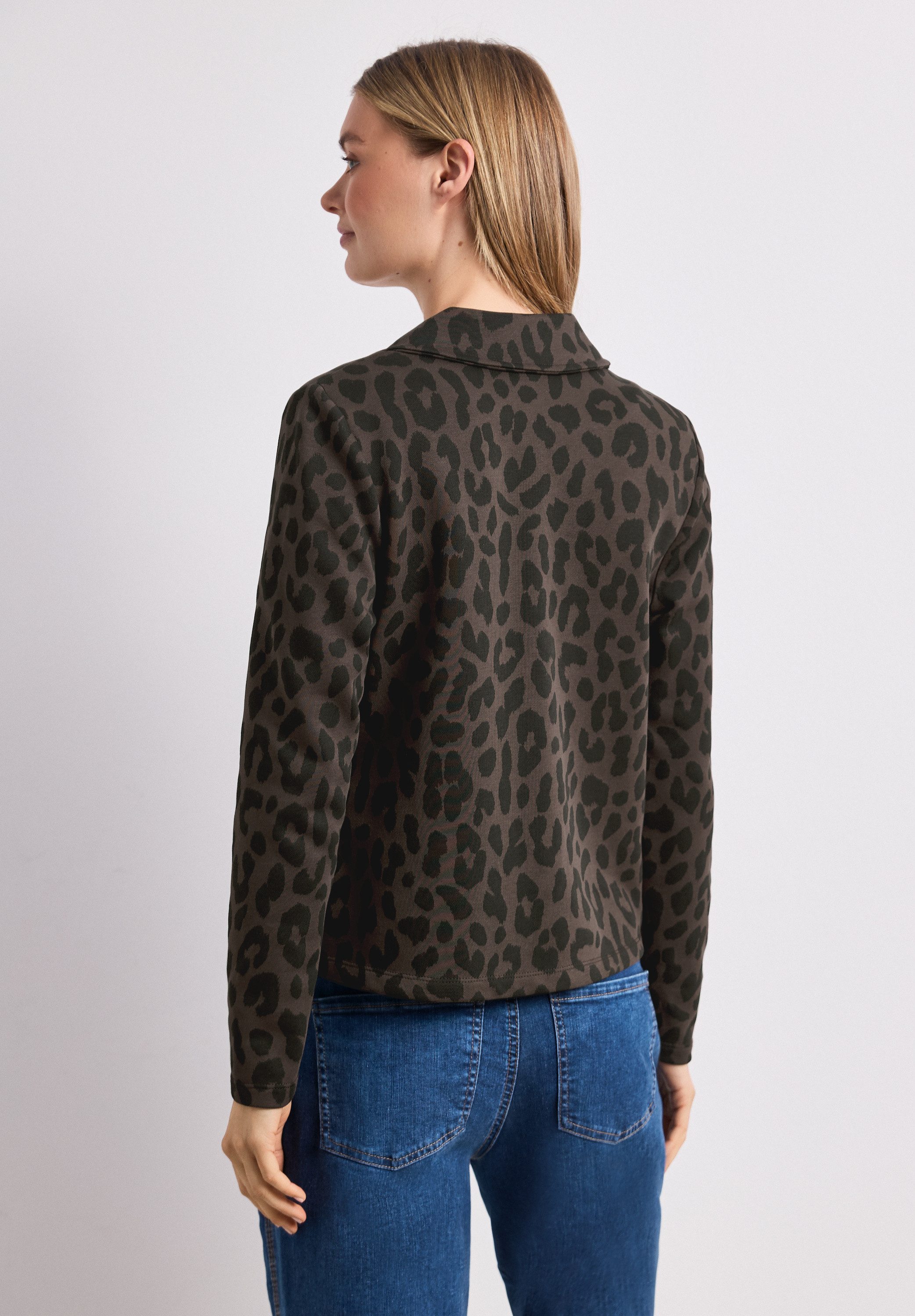 STREET ONE Sweatblazer mit Reverskragen