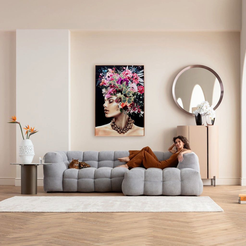Kare Design Bild Muse Glamour, Frau, 80x120 cm