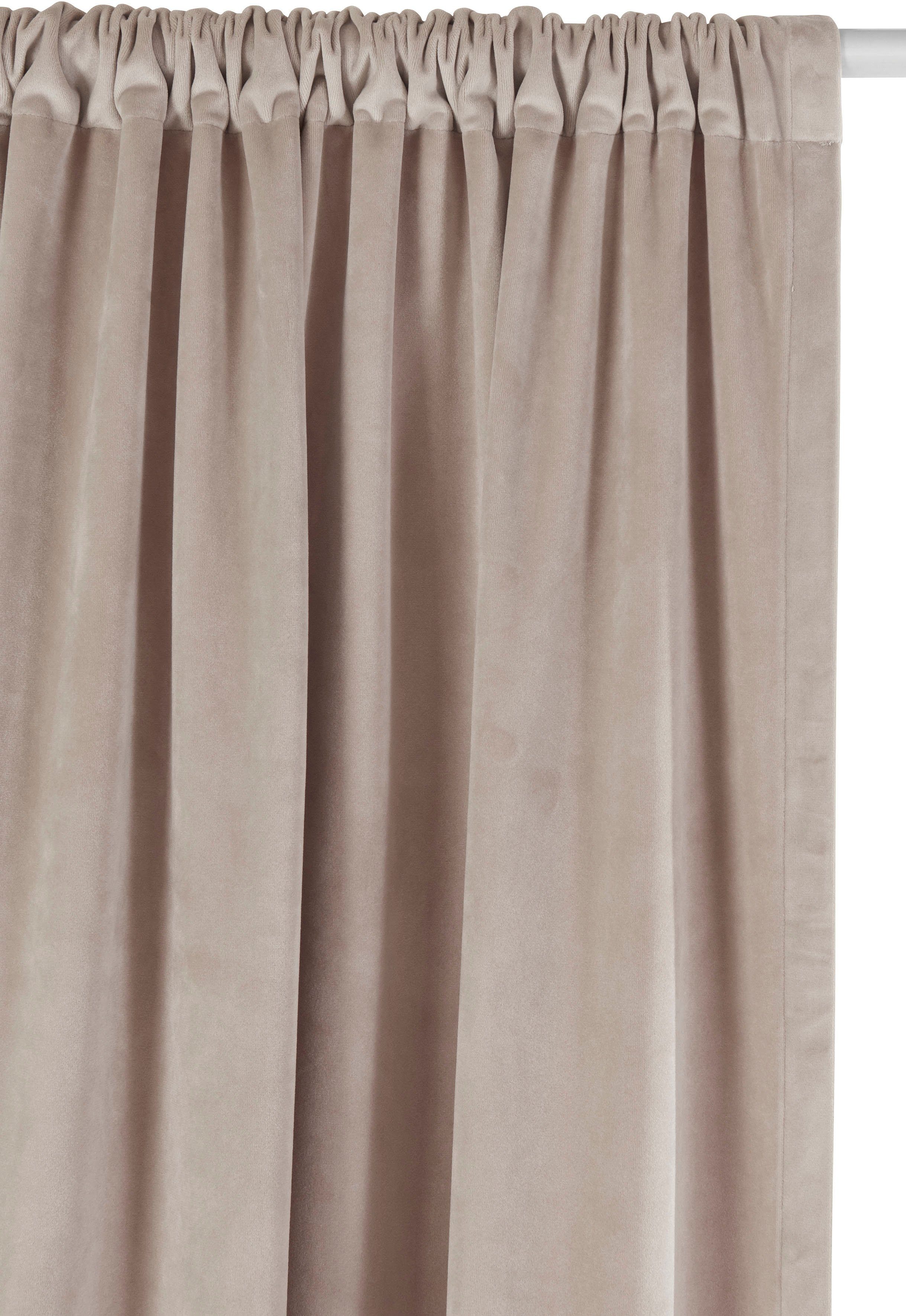 LeGer Home by Lena Gercke Gardine LADINA, 1 Stück, Blickdicht, Stangendurchzug (1 St), Stangendurchzug, blickdicht, Polyester, blickdicht, gewebt, verschiedene  – Bild 5 von 5
