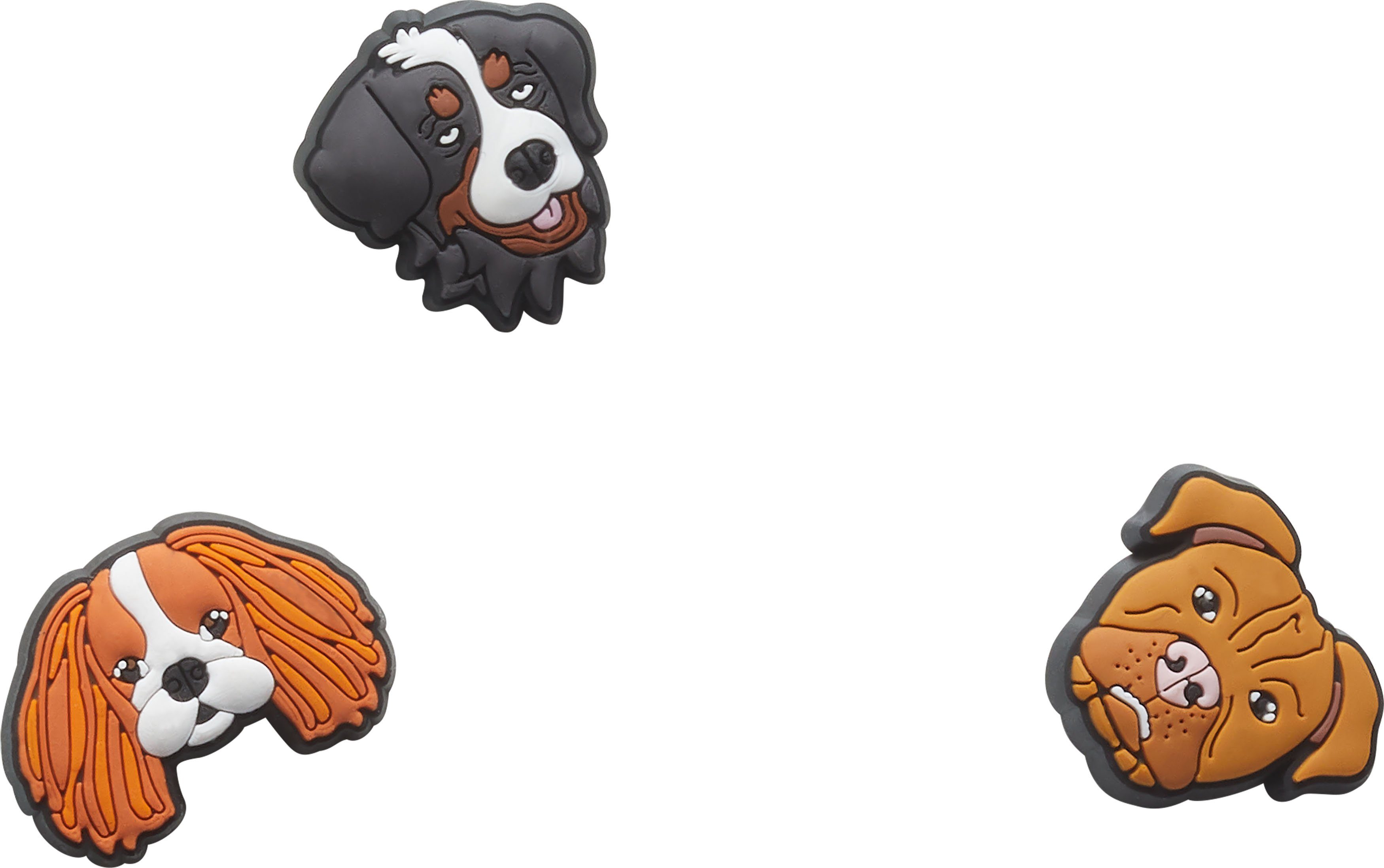Crocs Schuhanstecker Jibbitz Charm 3er Pack Doggie - 10009008 (3-tlg) – Bild 2 von 2