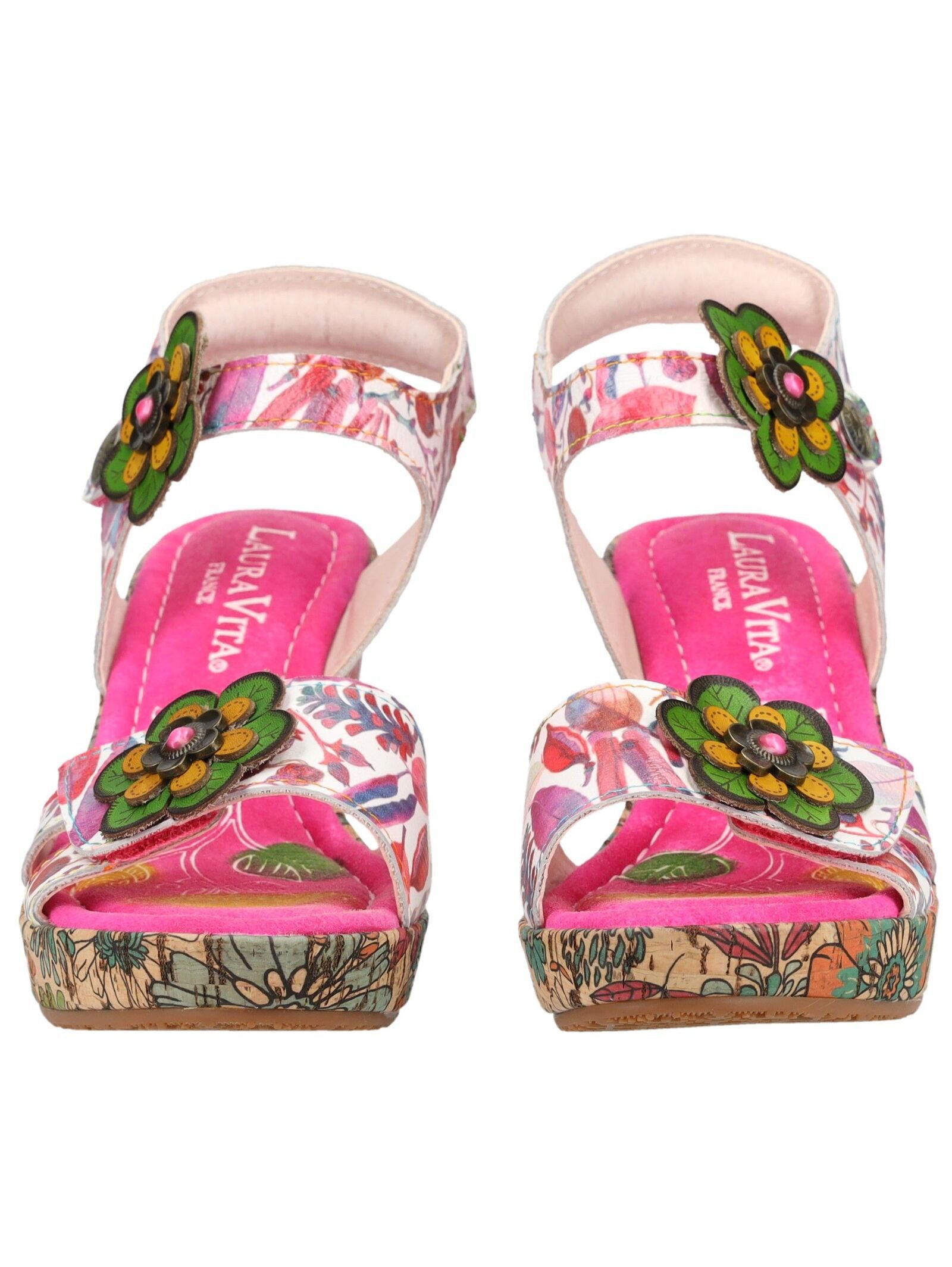 LAURA VITA LAURA VITA Sandalen Leder High-Heel-Sandalette