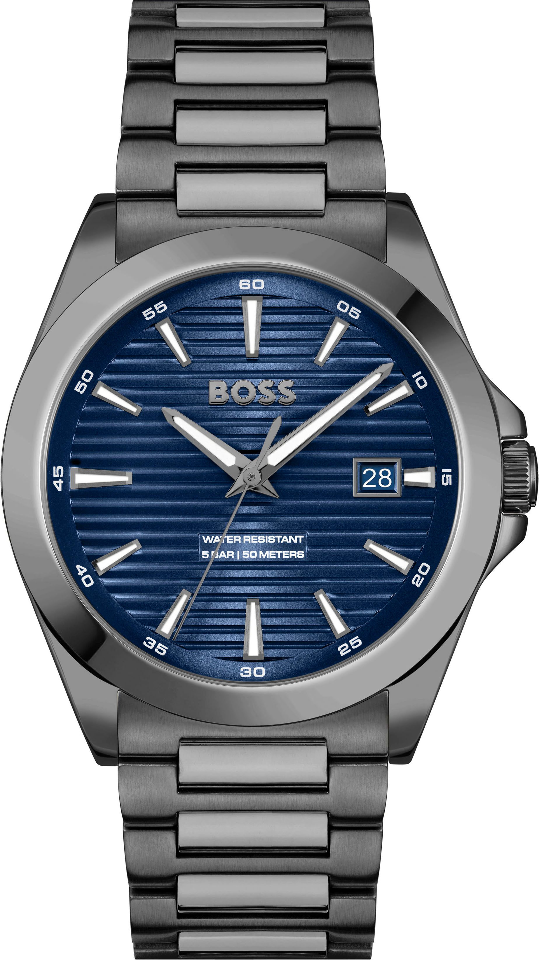 BOSS Quarzuhr STRIKE 1514175, Armbanduhr, Damenuhr, günstig online kaufen