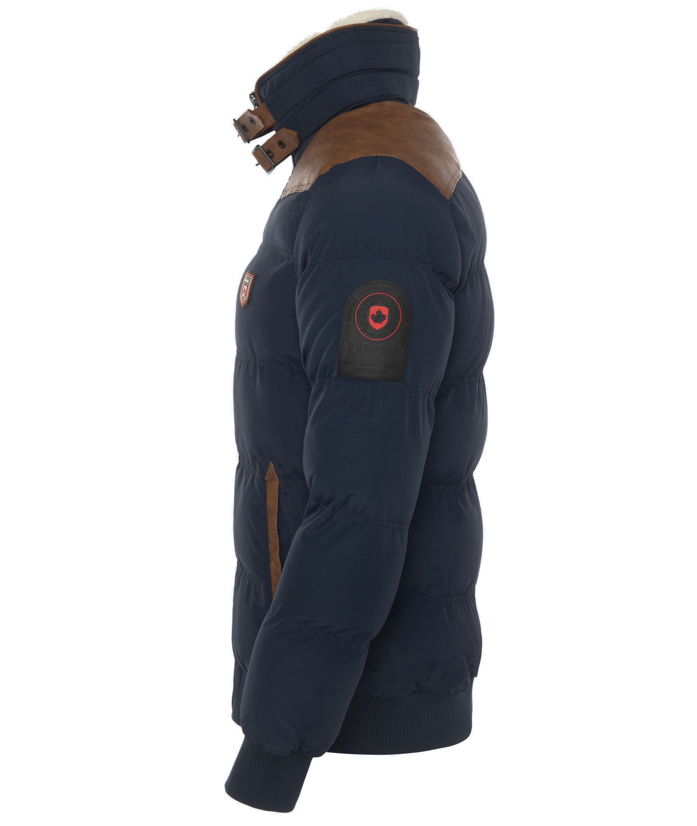 CARISMA Winterjacke 1215 Winterjacke (1-St) in Biker-Look