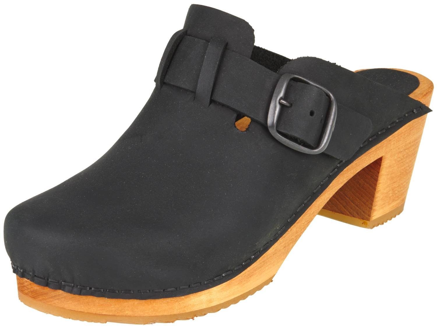 Sanita Sanita Wood Malulo Square Clog günstig online kaufen