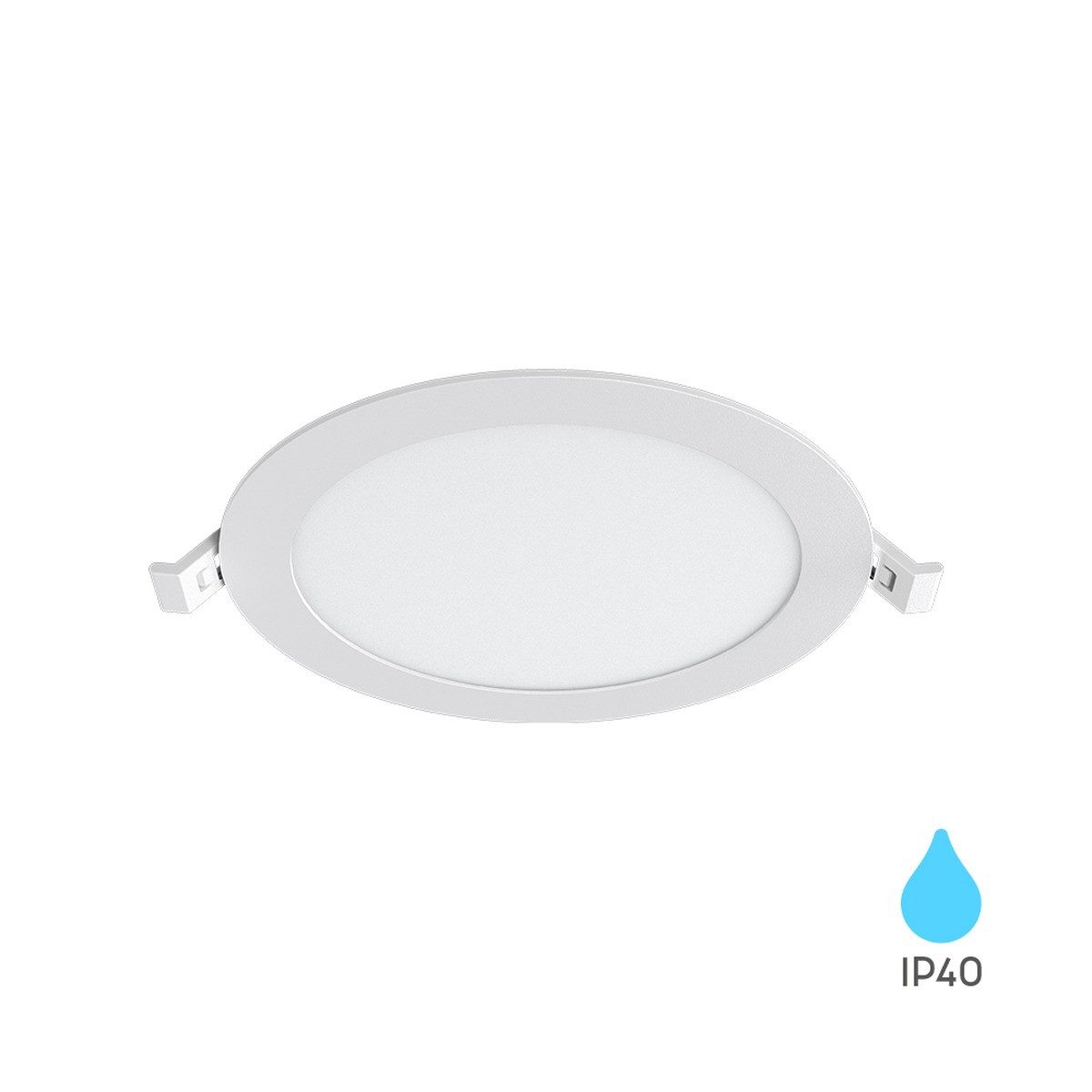 Braytron LED Einbaustrahler 15W LED Panel Einbaustrahler Deckenspot Ultraflach Einbauleuc, LED fest integriert, kaltweiß, Neutralweiß, 3CCT, Warmweiß, Intrigierter Trafo, 230V Anschluss, Flach, 3CCT Technologie