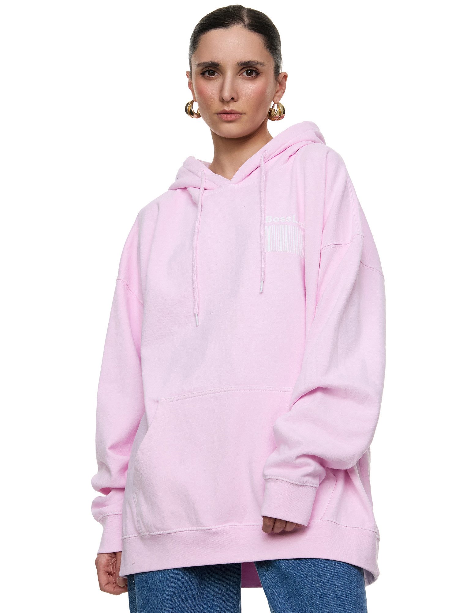 Worldclassca Hoodie Worldclassca Oversized Print Boss günstig online kaufen