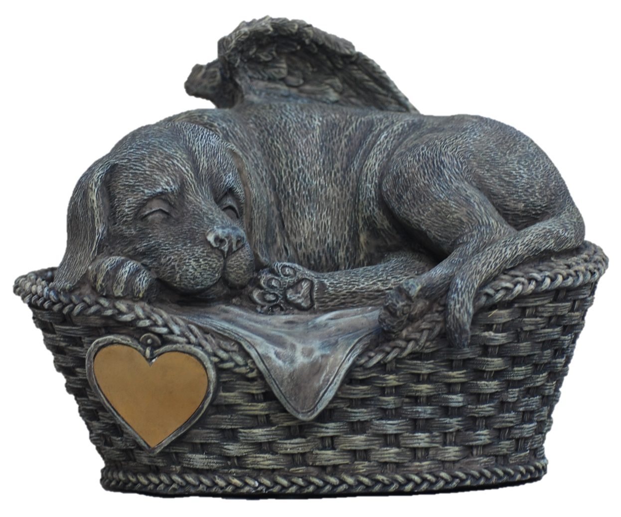 MystiCalls Dekofigur Hunde Urne als Hunde-Engelfigur günstig online kaufen