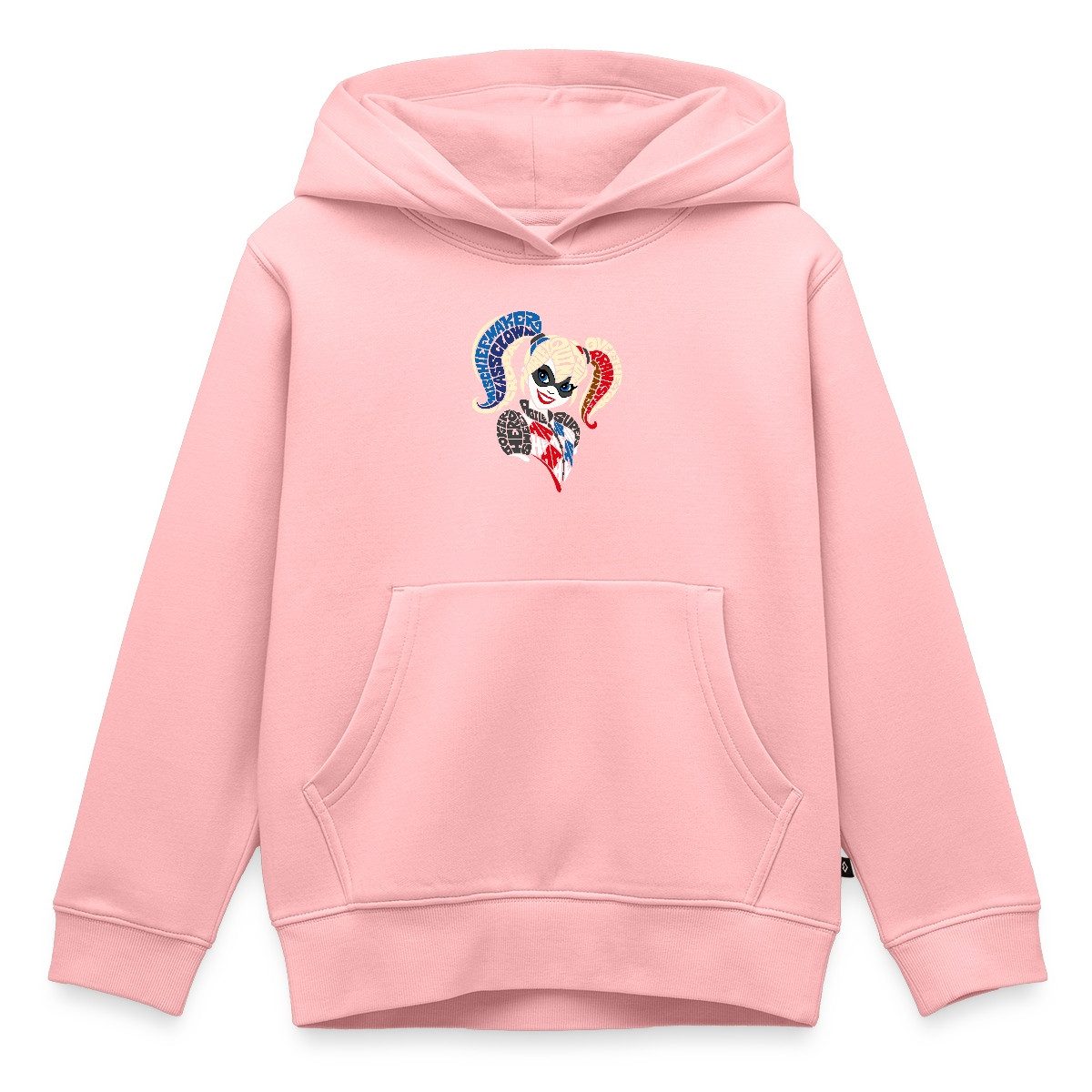 Hoodie Super Hero Girls Harley Quinn Typografie Kinder Premium Hoodie