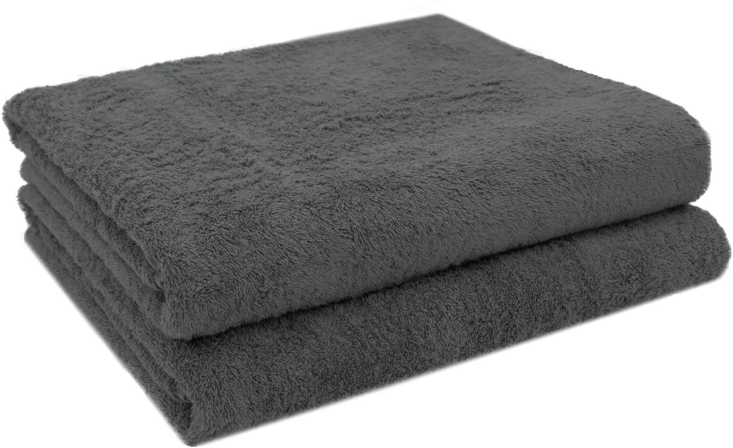 ZOLLNER Badetücher, Walkfrottier (2-St), 100 x günstig online kaufen