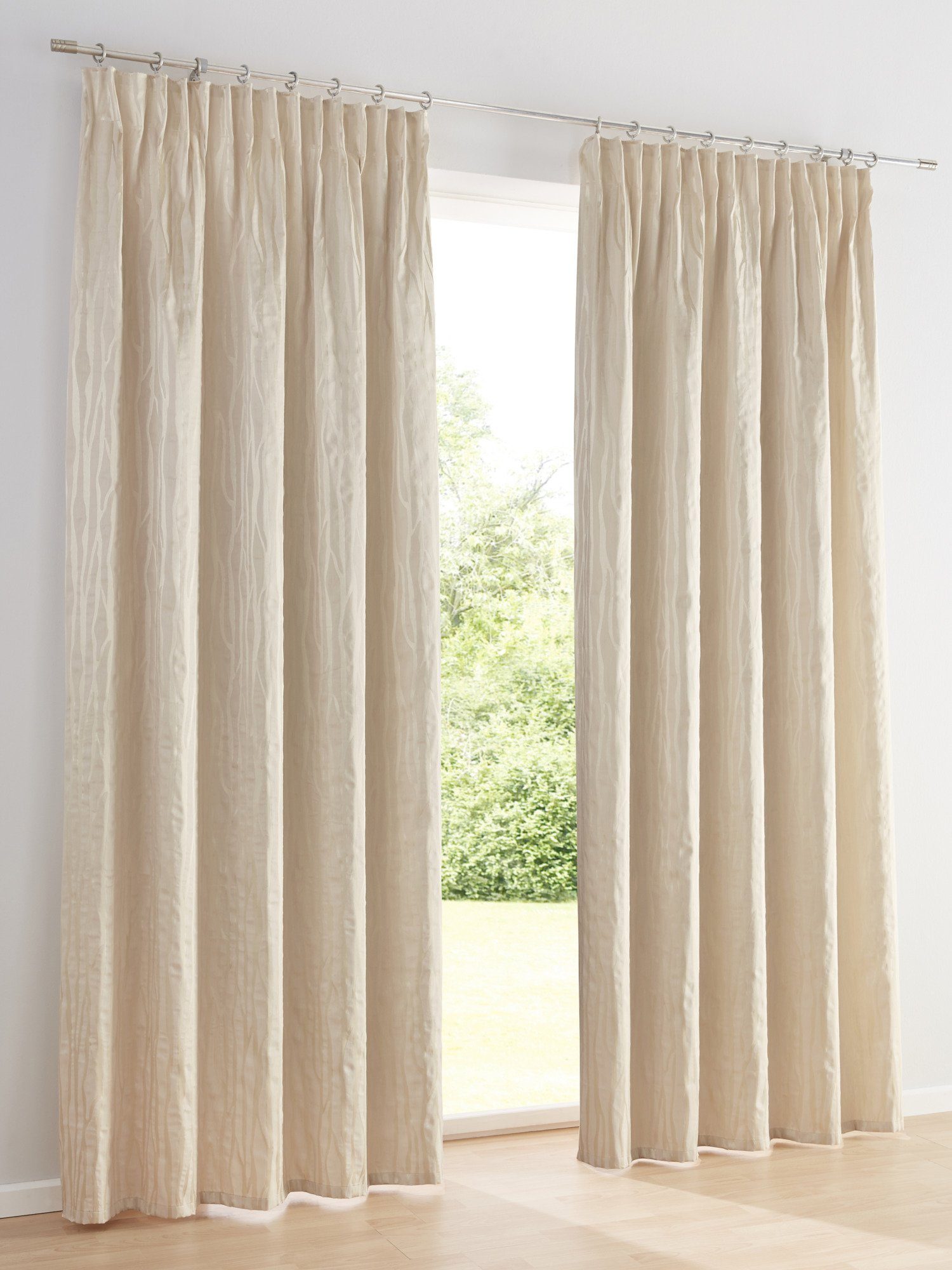 heine home Dekoschal leicht glänzend, Blickdichte Ware online kaufen | OTTO