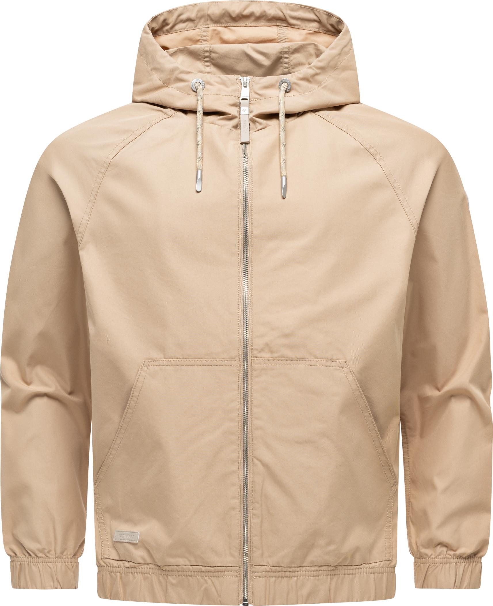 Ragwear Outdoorjacke Roog YOUMODO Leichte Herren Übergangsjacke mit Kapuze
