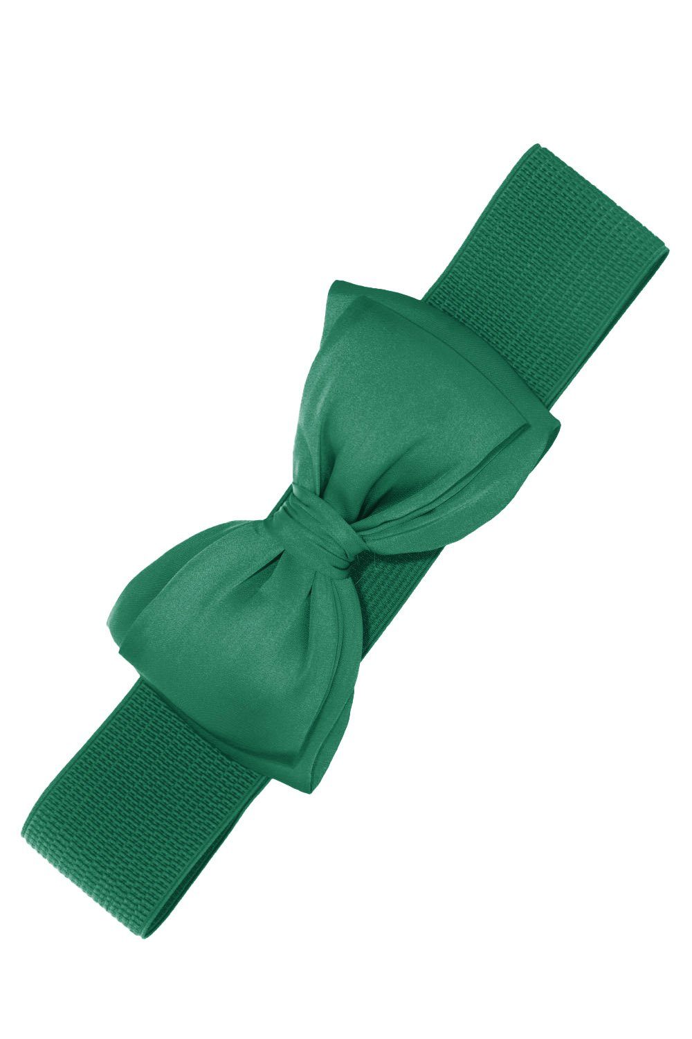 Banned Taillengürtel Bella Belt Grün Vintage Schleife Retro Stretchgürtel günstig online kaufen