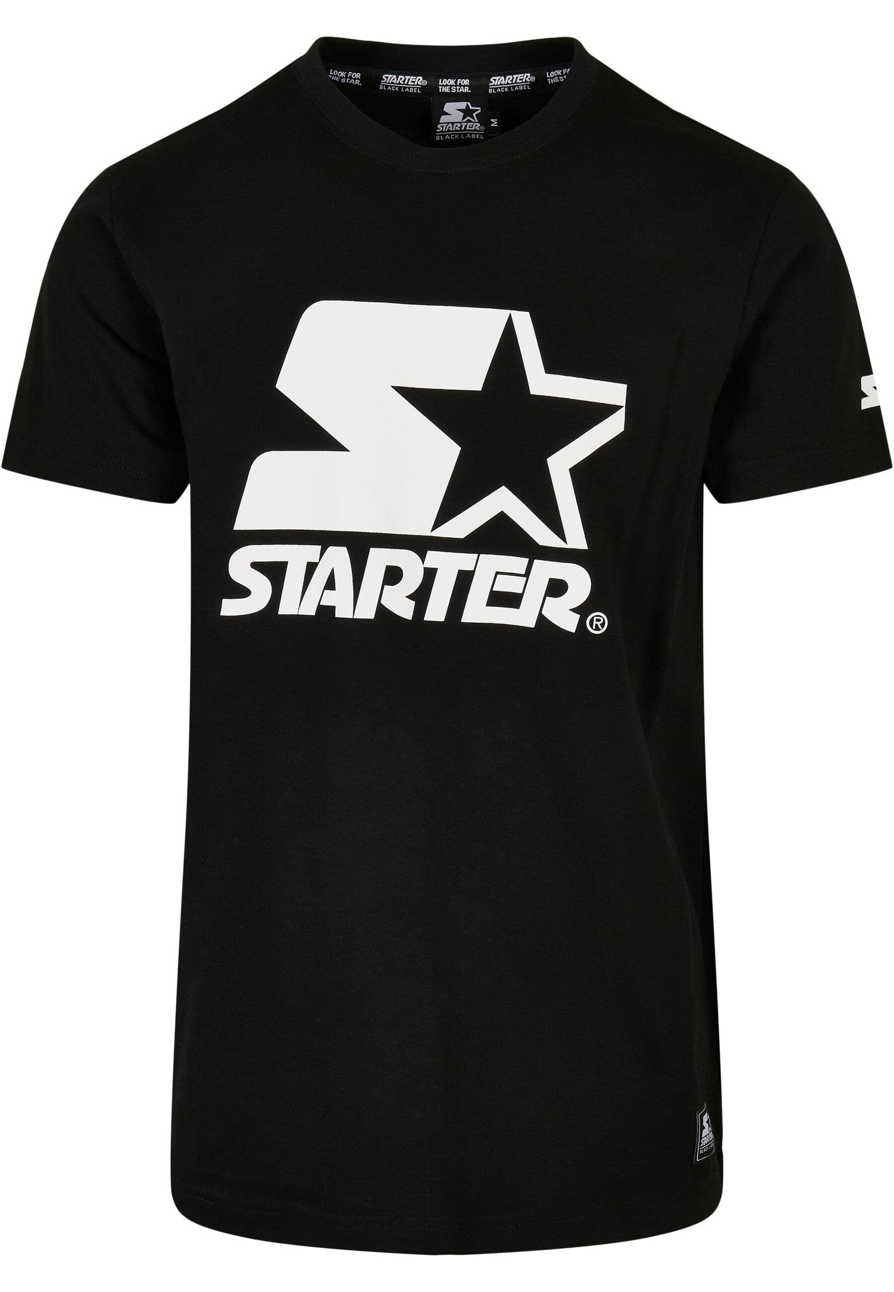 Tee Herren Starter Logo Starter T-Shirt black (1-tlg)