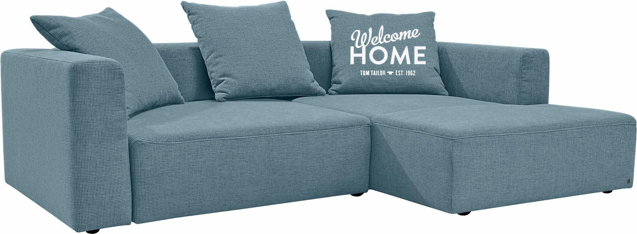 TOM TAILOR HOME Ecksofa HEAVEN S, & aus COLORS der CASUAL mit Bettkasten wahlweise Bettfunktion COLLECTION