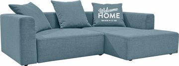 TOM TAILOR HOME Ecksofa HEAVEN CASUAL S, aus der COLORS COLLECTION, wahlweise mit Bettfunktion & Bettkasten