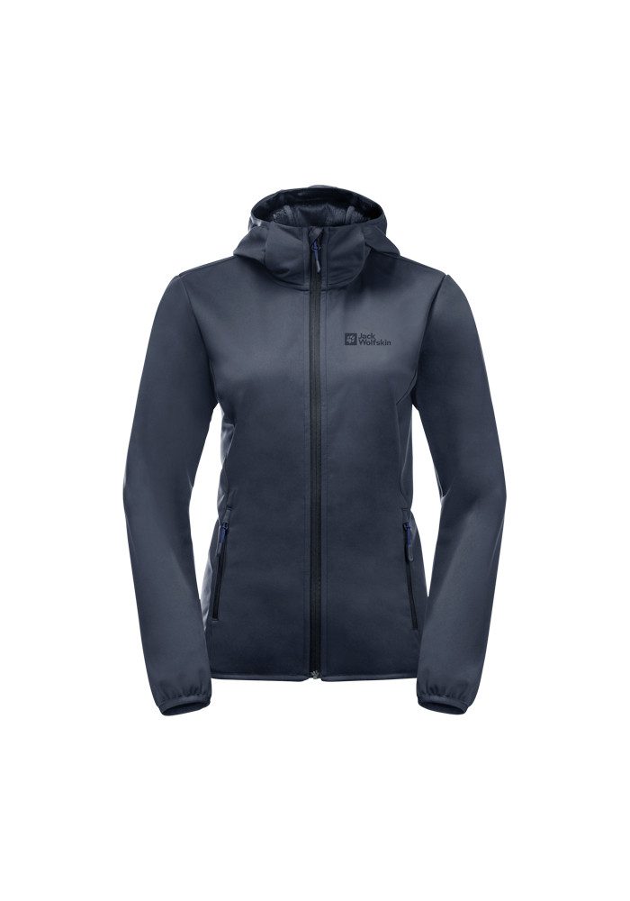 Jack Wolfskin Softshelljacke WINDHAIN HOODY W günstig online kaufen