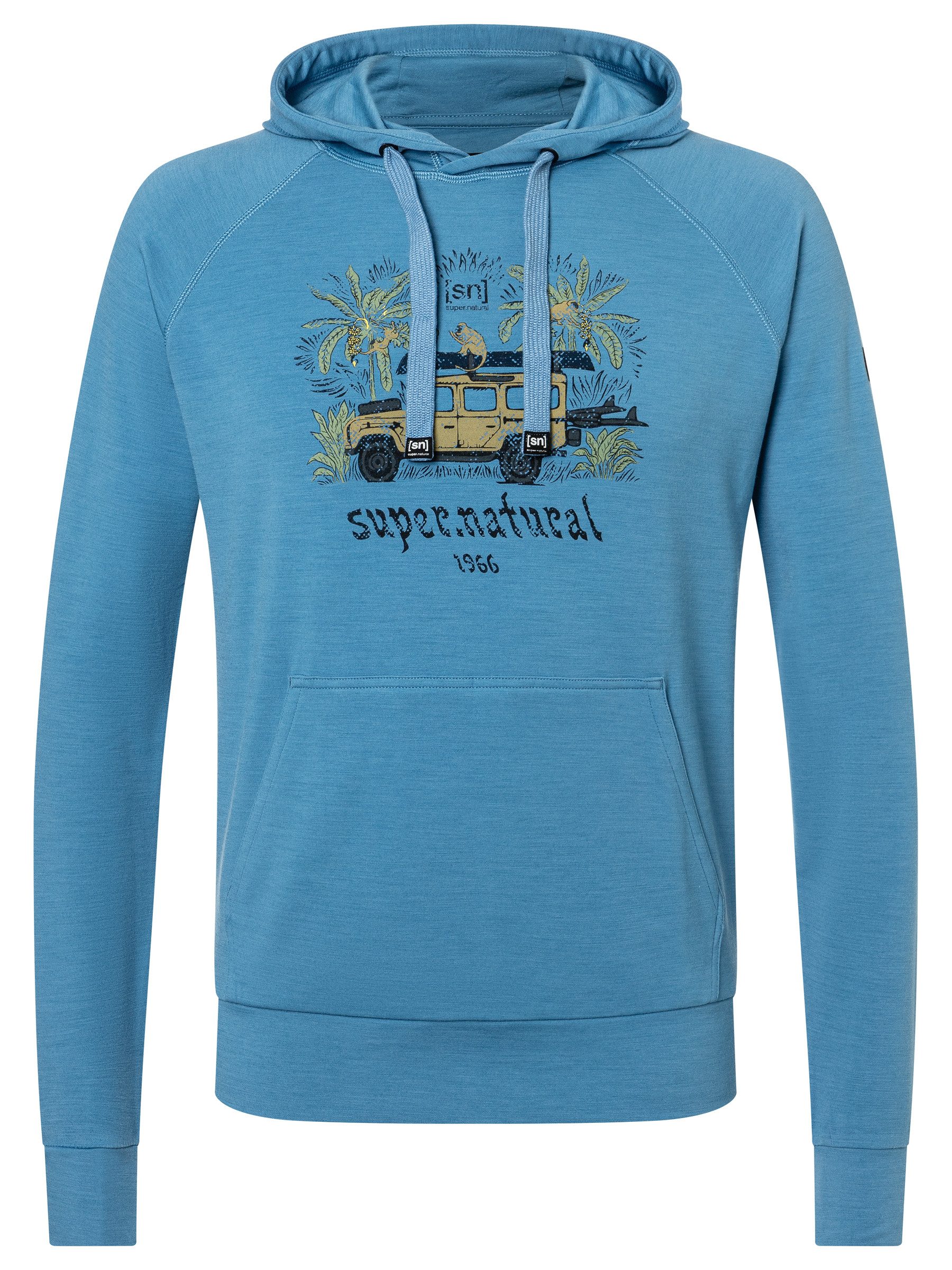 Hoodie für Herren,Merino M TROPICAR HOODIE