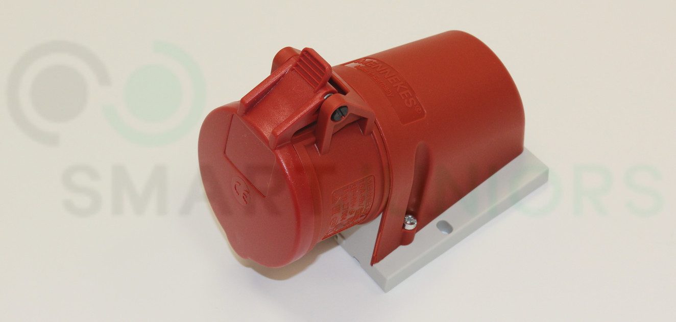 Mennekes CEE-Stecker Mennekes CEE Wandsteckdose 27004